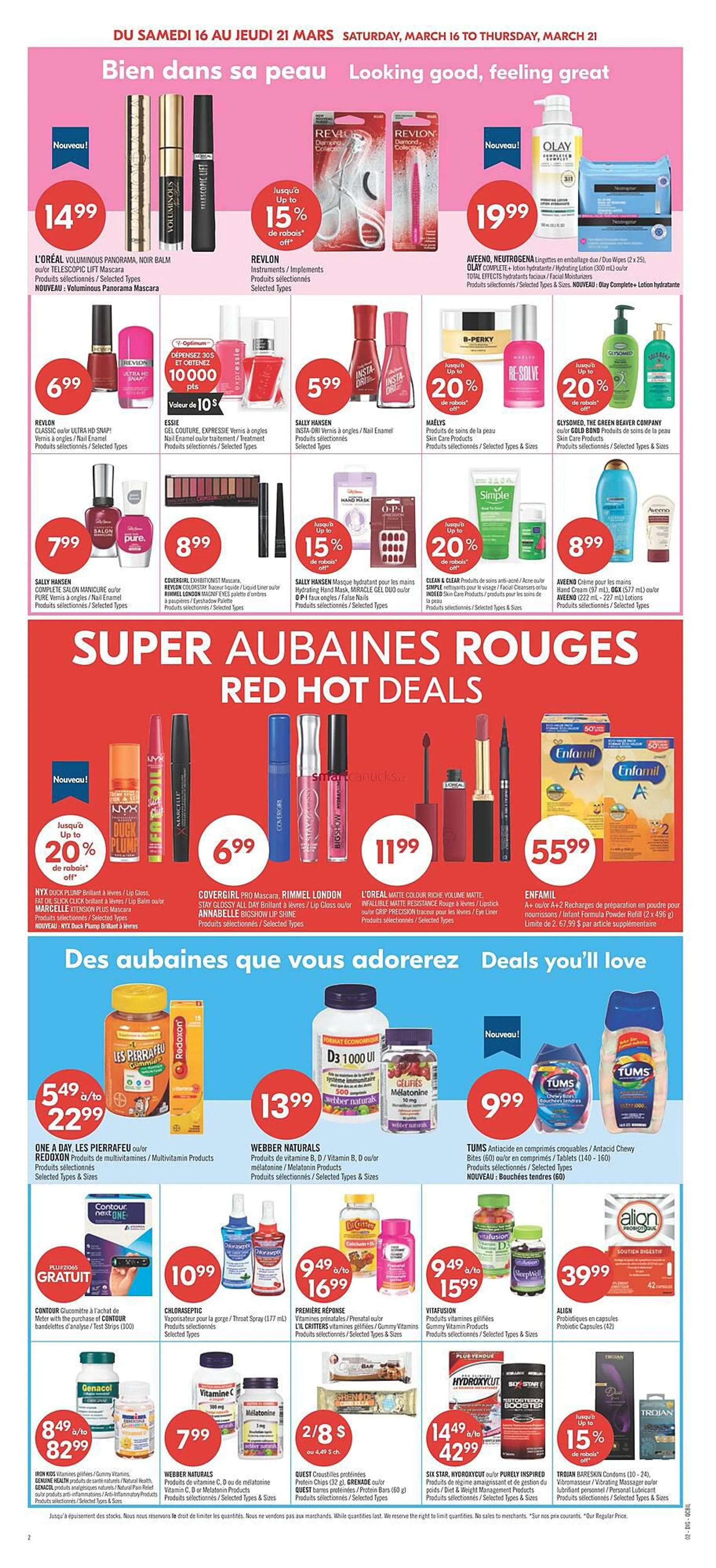 Shoppers Drug Mart flyer from March 15 to March 17 2024 - flyer page 9