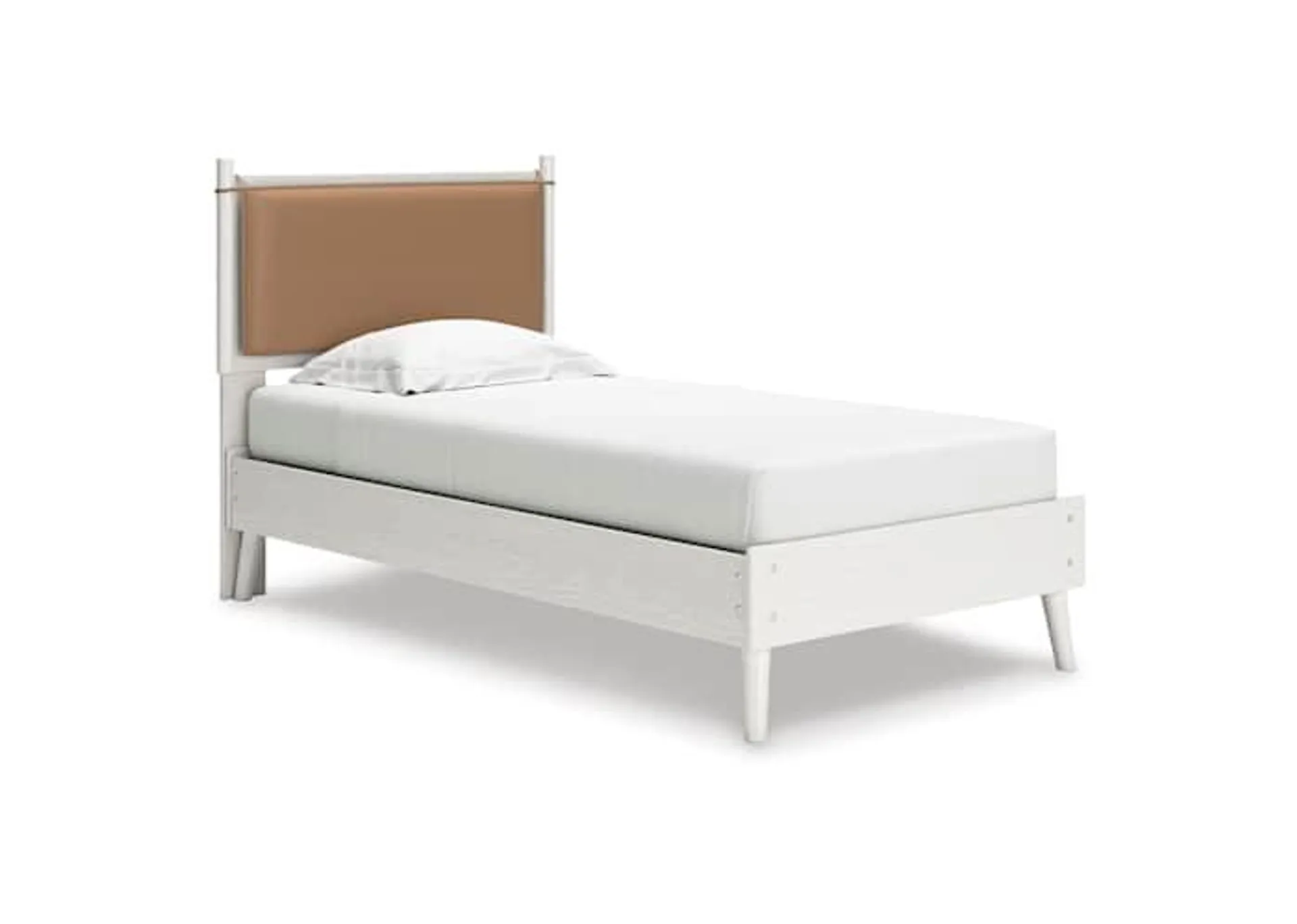 Aprilyn Twin Panel Bed - White