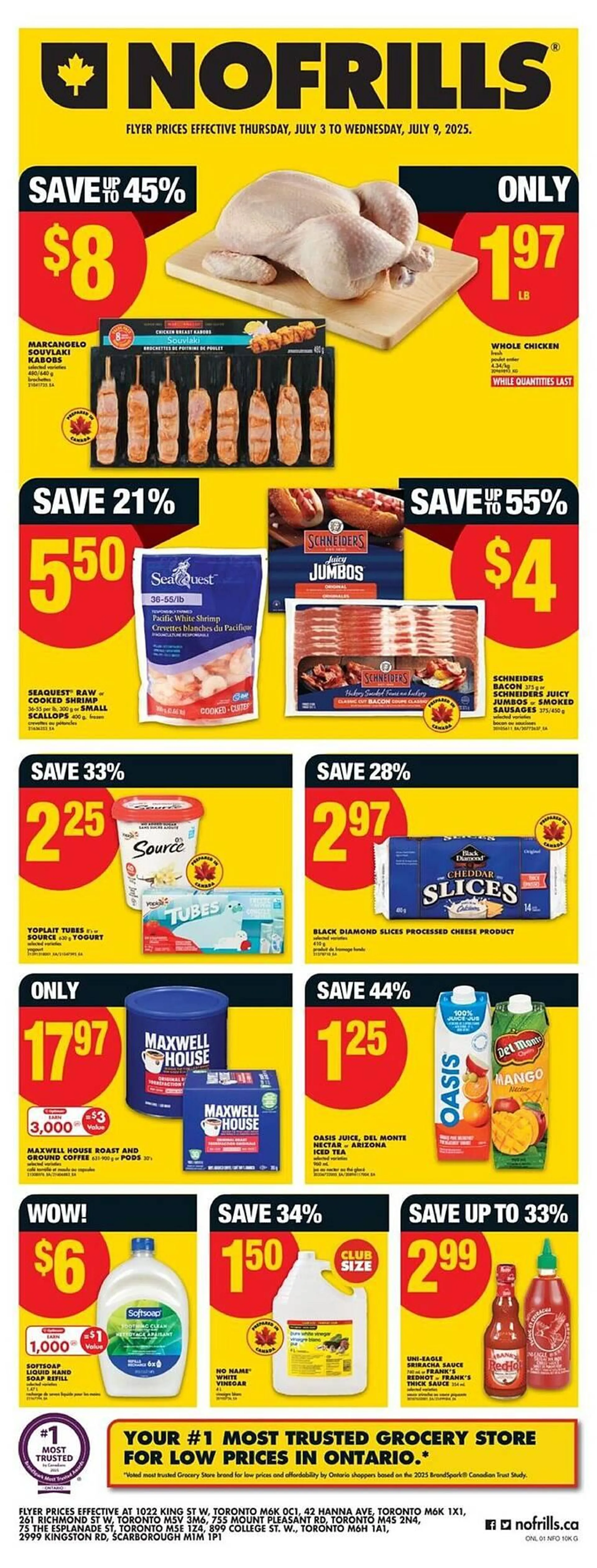No Frills flyer - 1