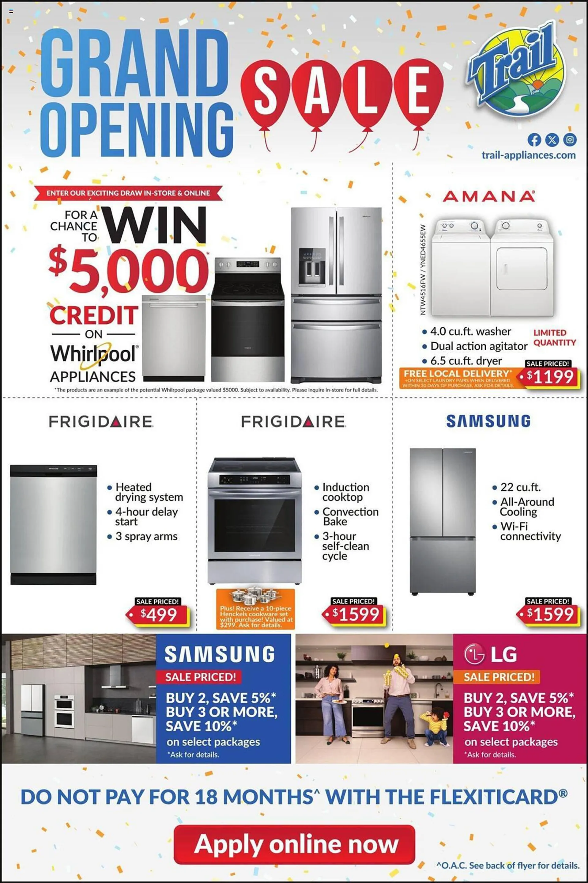 Trail Appliances flyer from February 1 to February 7 2024 - flyer page 