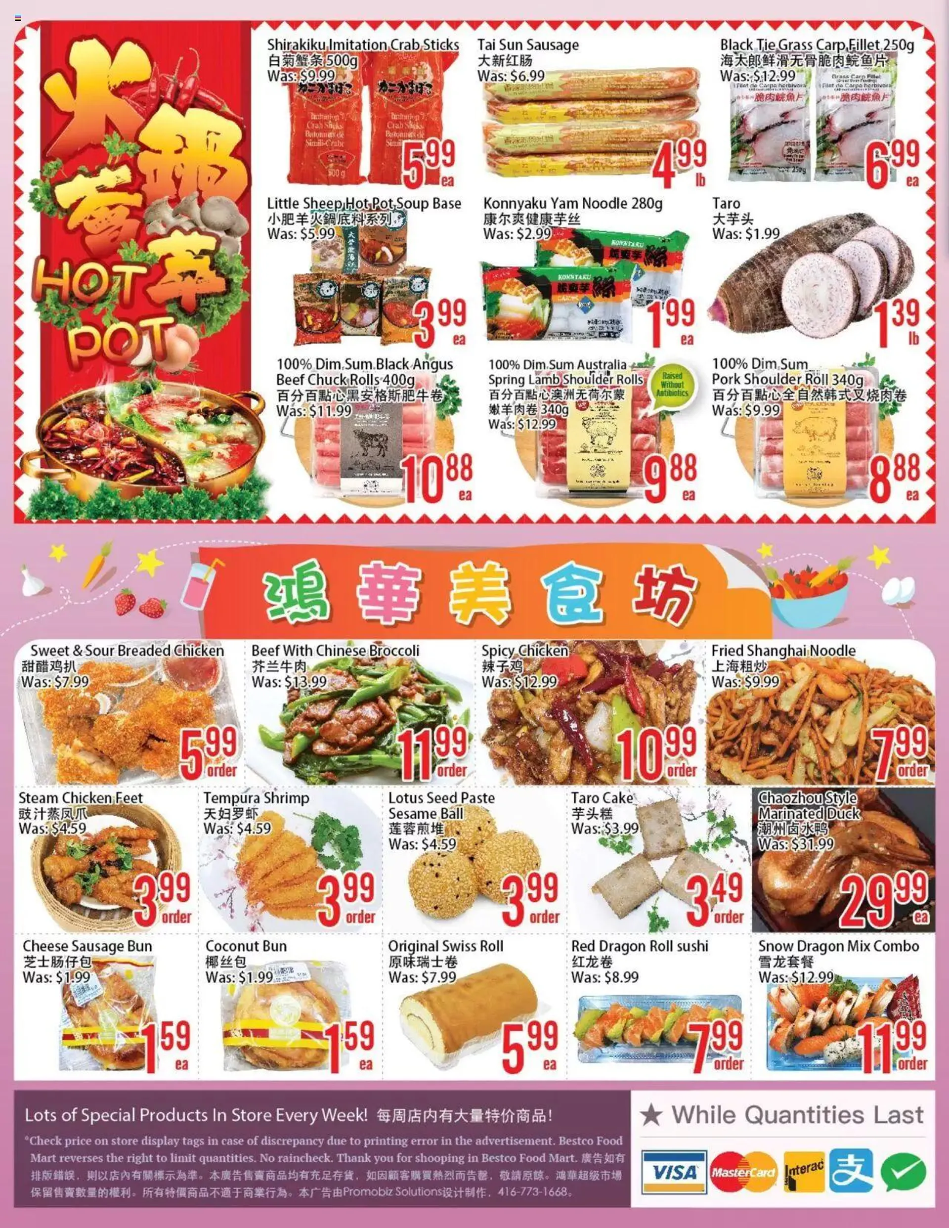 Bestco Foodmart weekly flyer / circulaire