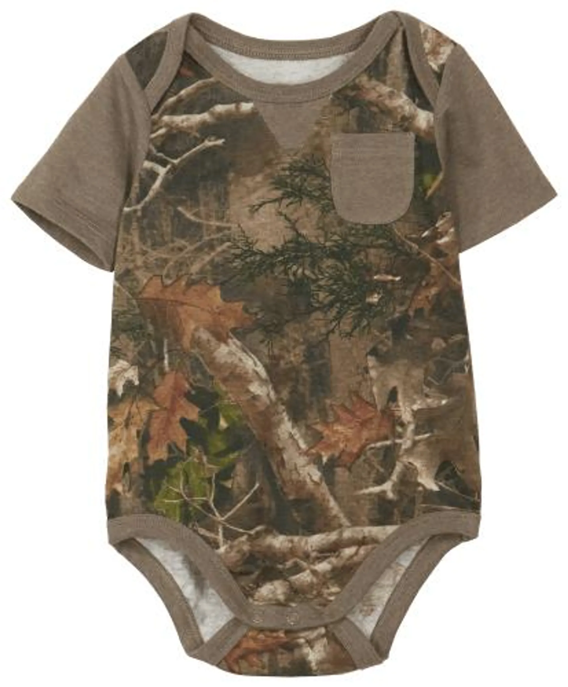 Bass Pro Shops Camo Short-Sleeve Bodysuit for Baby Boys