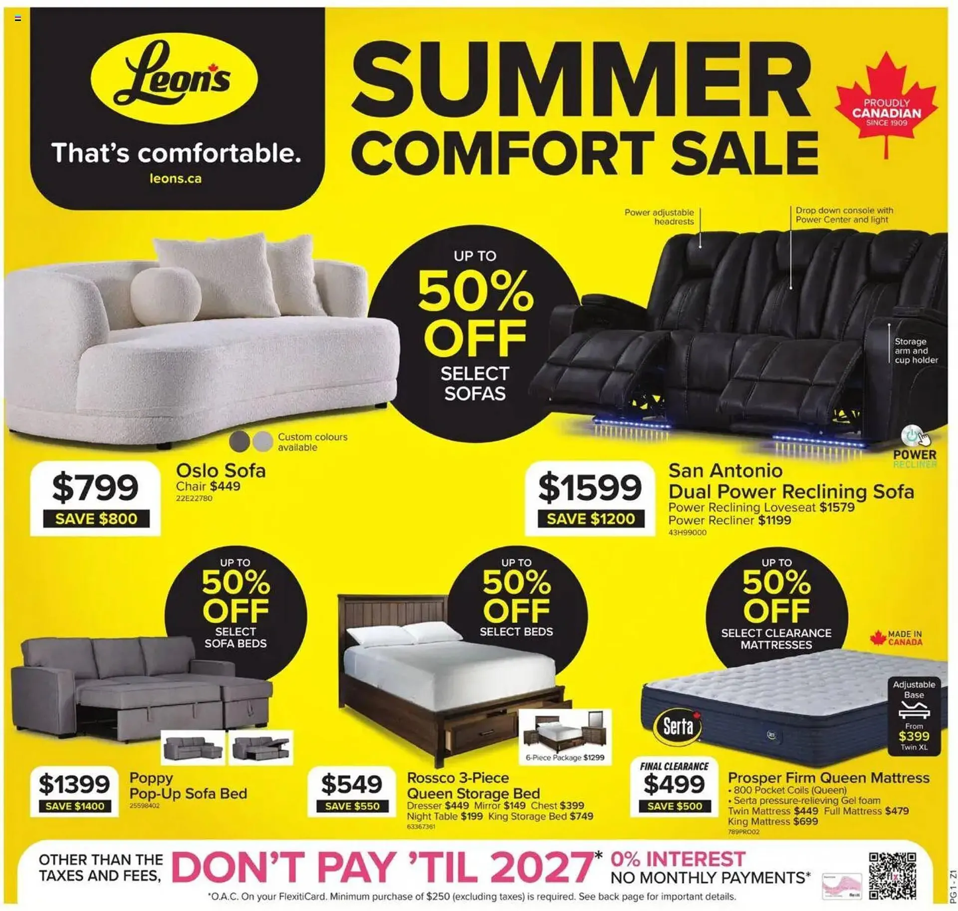 Leon's flyer from July 17 to August 7 2025 - flyer page 1