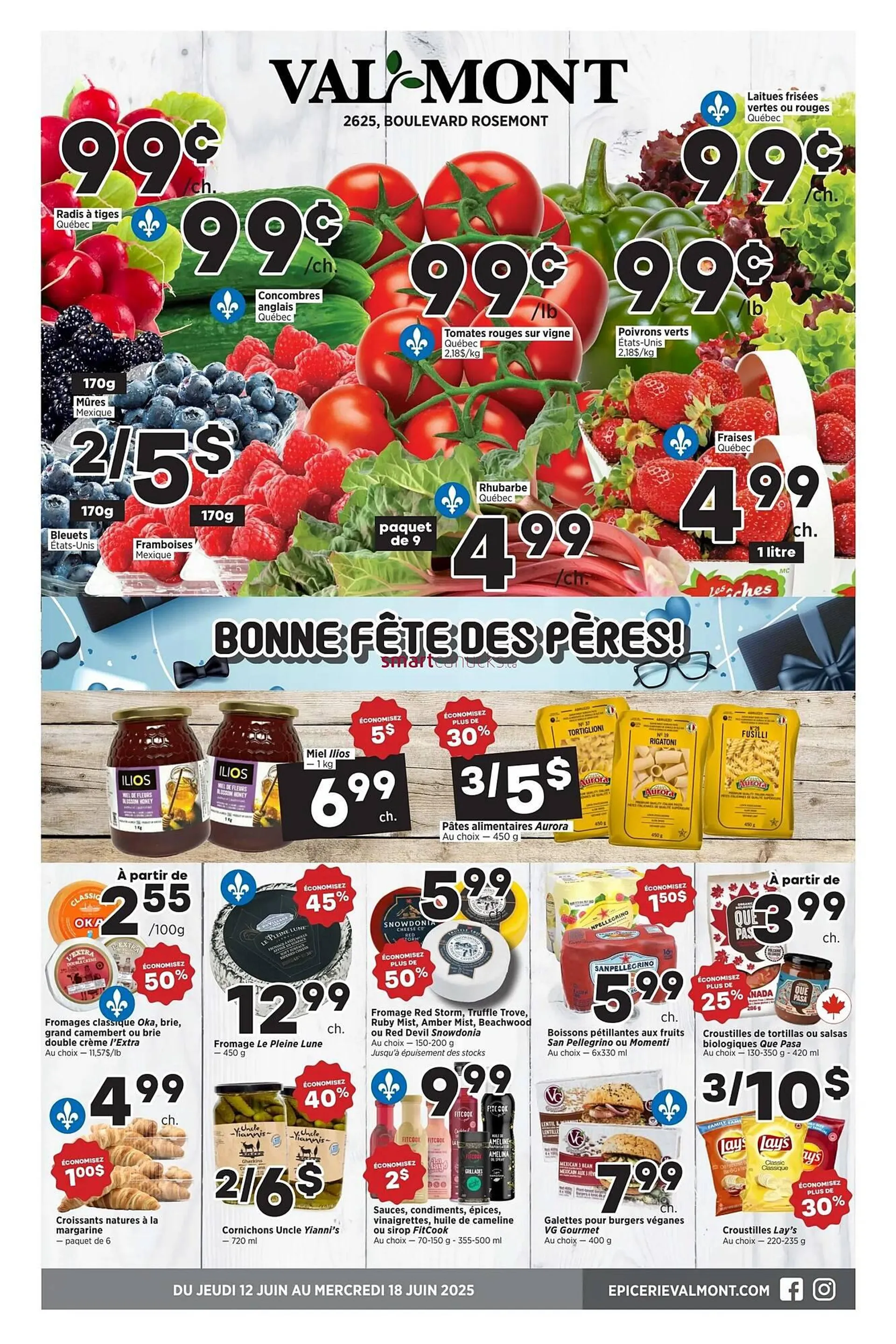 Val-Mont flyer from June 12 to June 18 2025 - flyer page 1