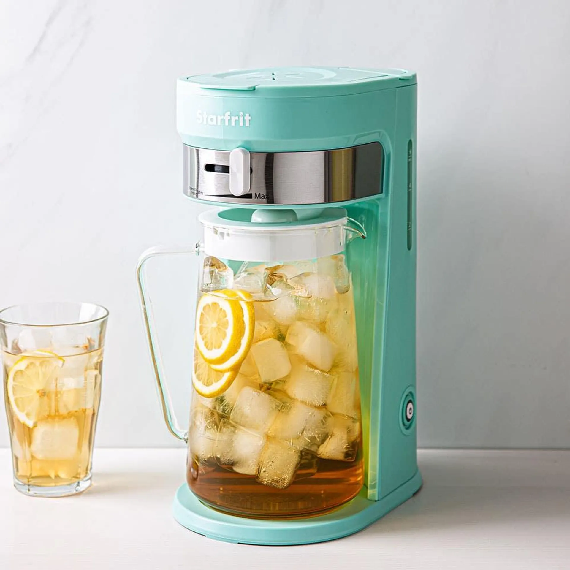 Starfrit Customizable Iced Tea-Coffee Maker (Teal)