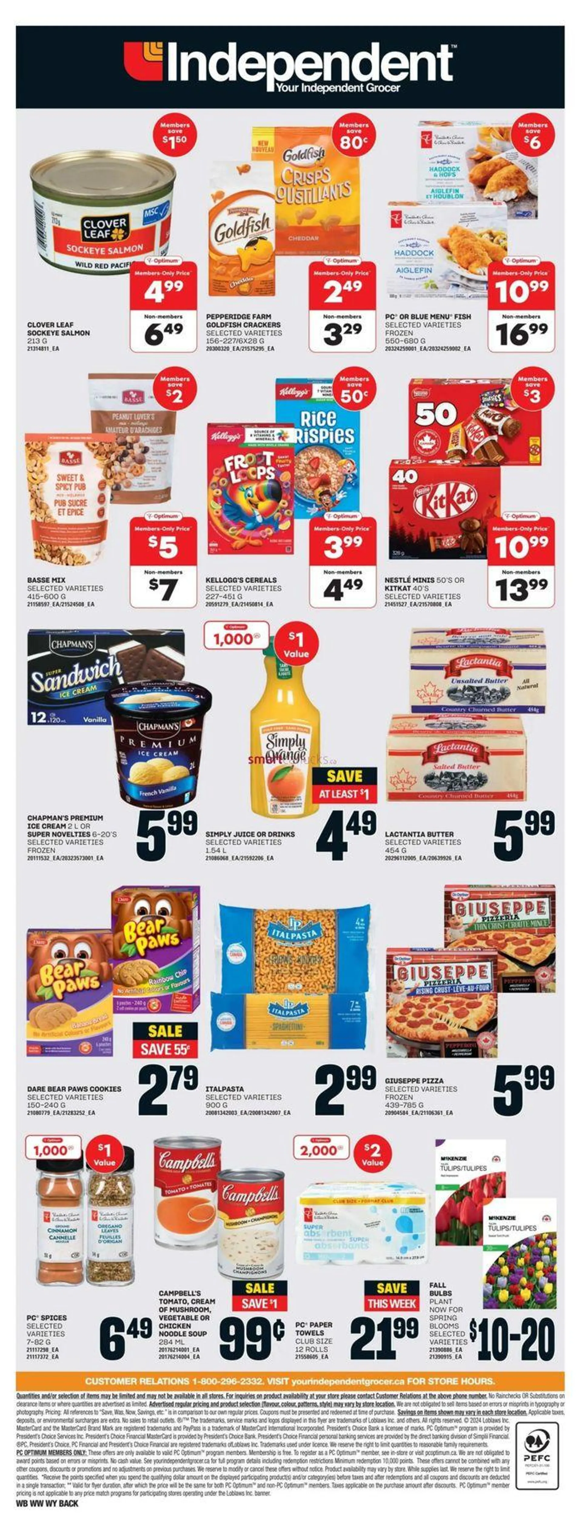 Independent Grocer weeky flyer from September 12 to September 18 2024 - flyer page 12