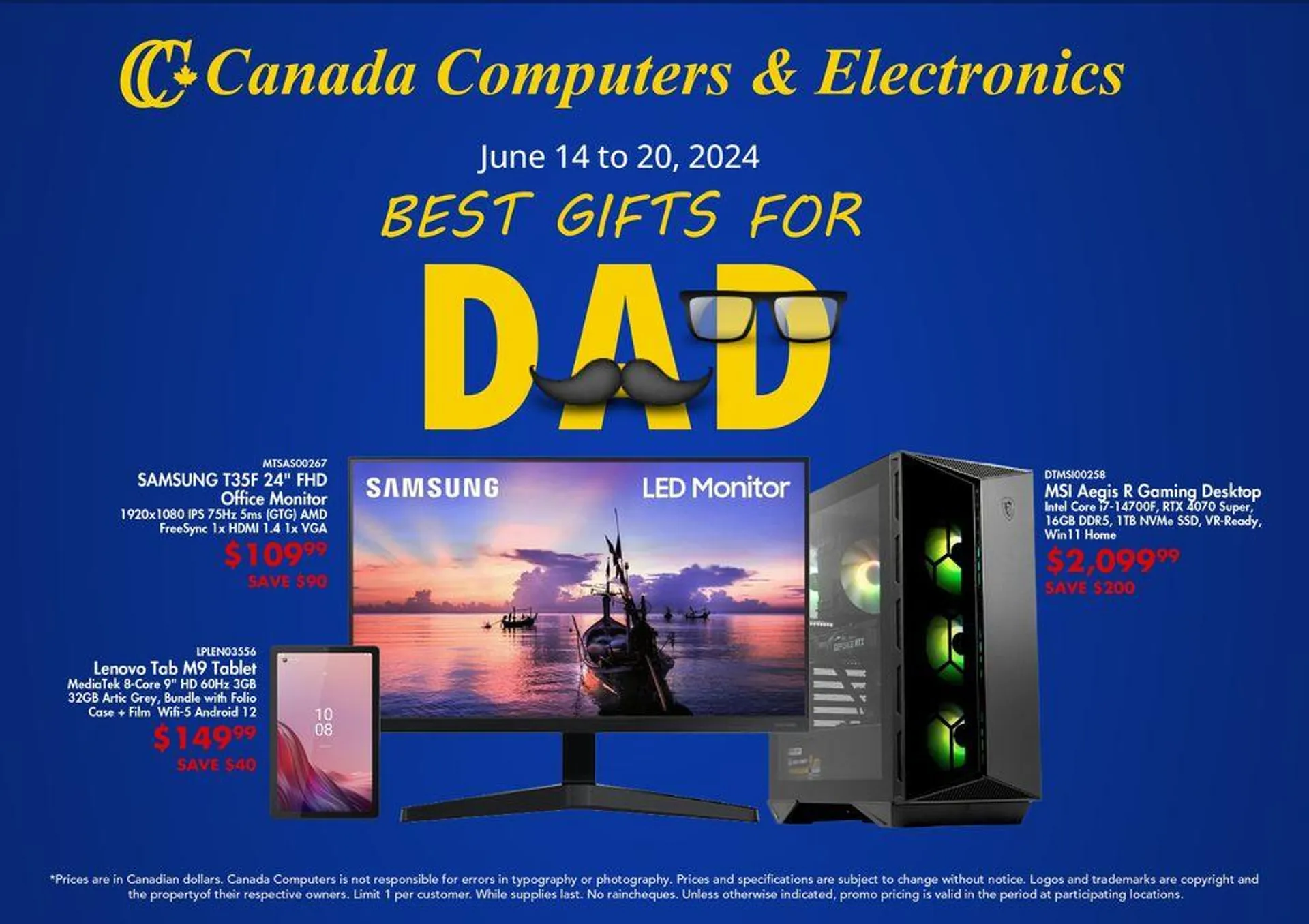 Canada Computers flyer - 1