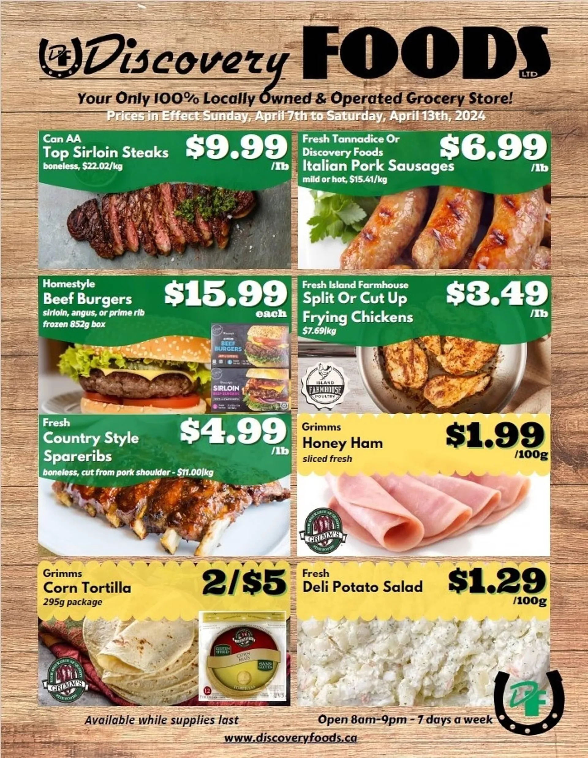 Discovery Foods flyer from April 7 to April 13 2024 - flyer page 1