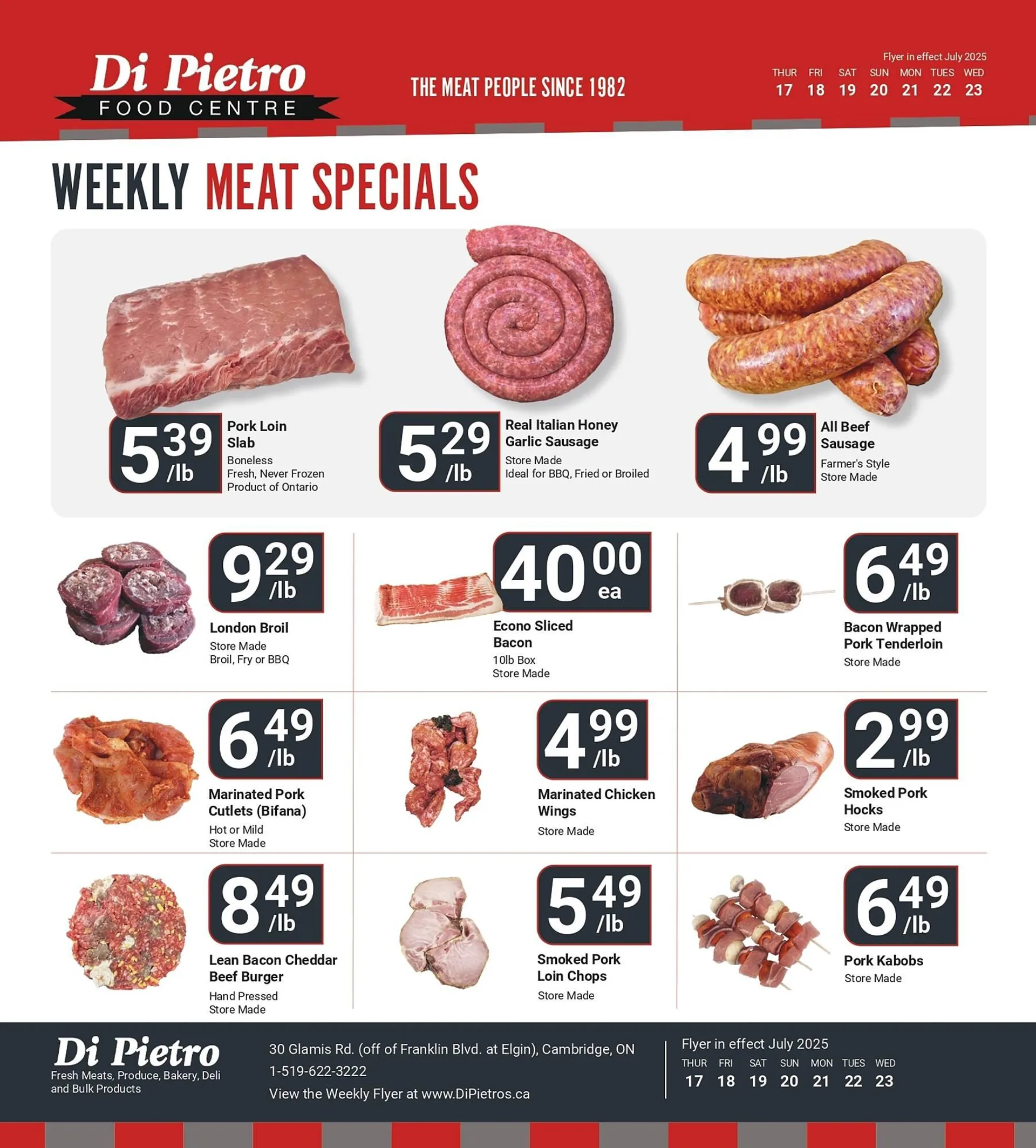 Di Pietro flyer from July 17 to July 23 2025 - flyer page 3