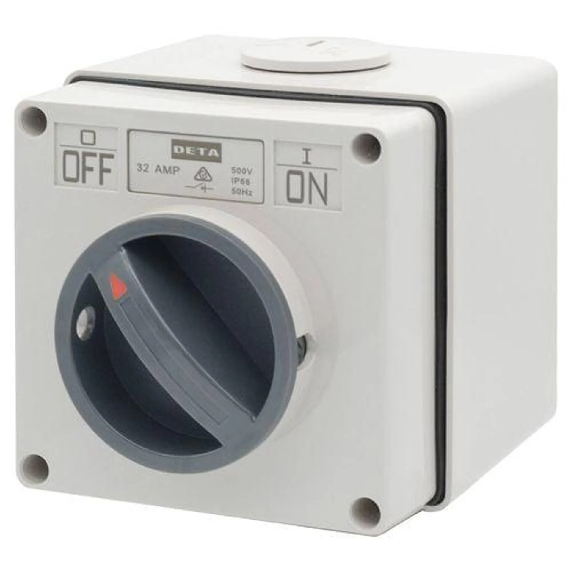 Deta IP66-Weatherproof 2 Pole 32A Isolator