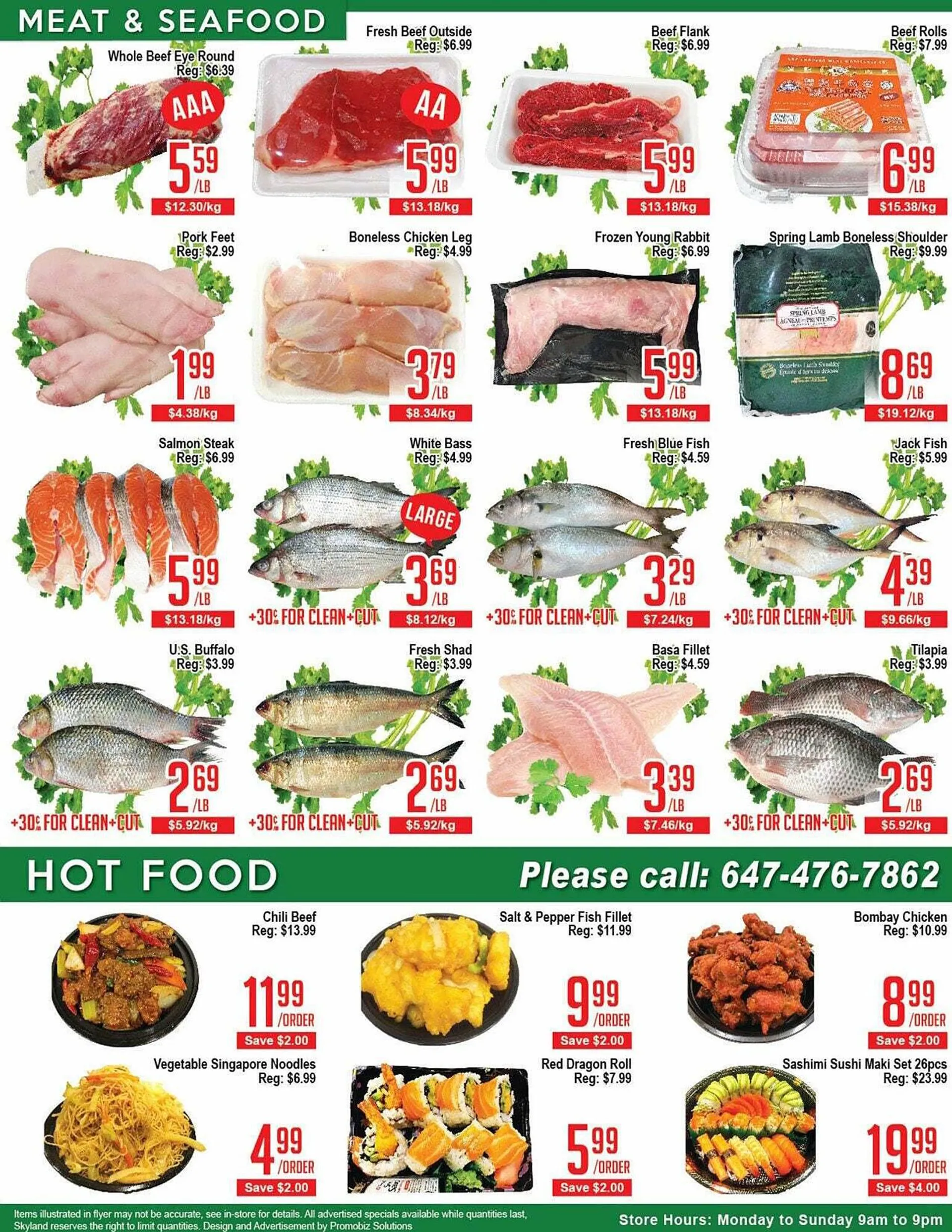 Skyland Foodmart flyer from April 5 to April 12 2024 - flyer page 2