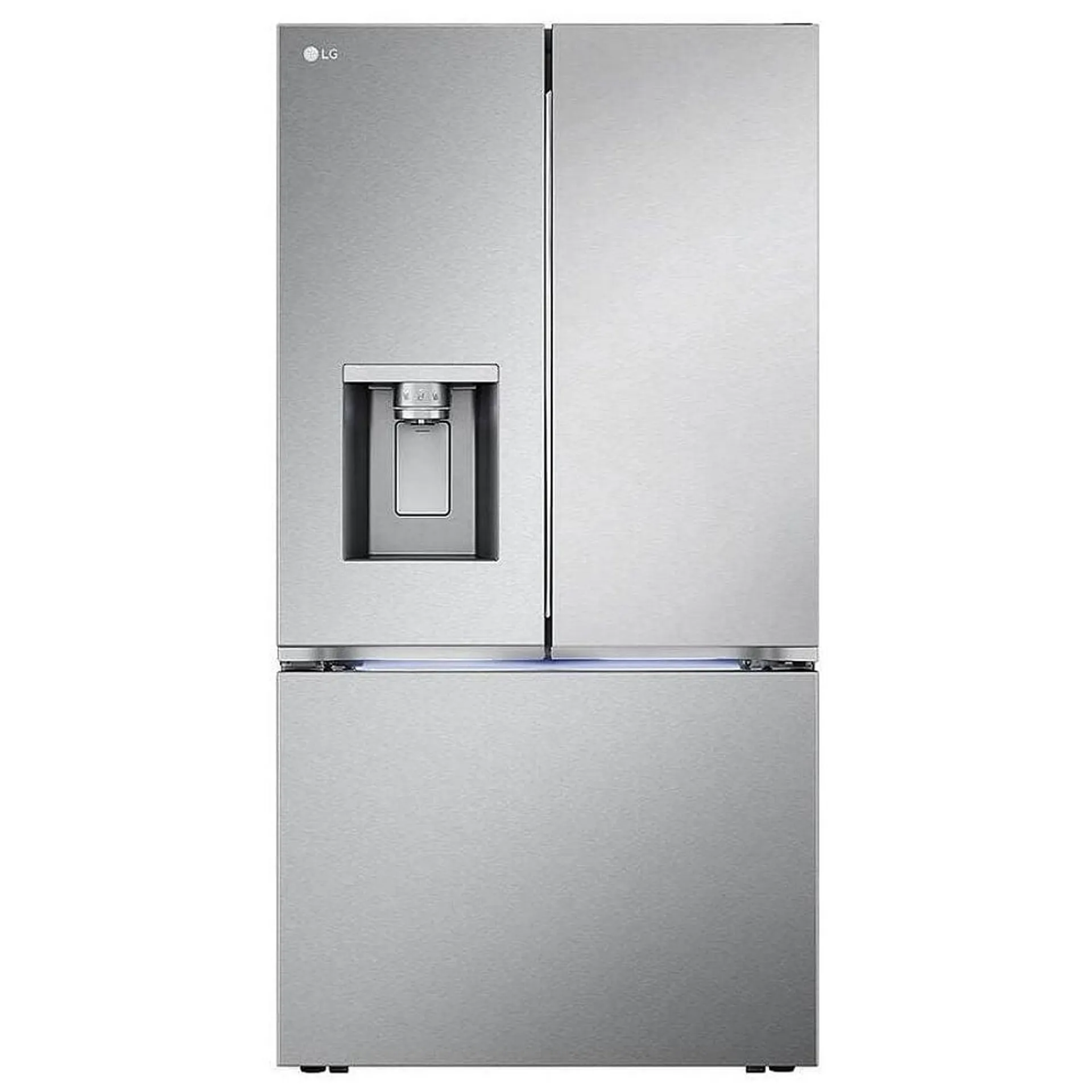 LG LRYXS3106S French Door Refrigerator, 36 inch Width, ENERGY STAR Certified, 30.7 cu. ft. Capacity, Stainless Steel colour Door Cooling+,Cool Guard, UVnano, Dual Ice Maker