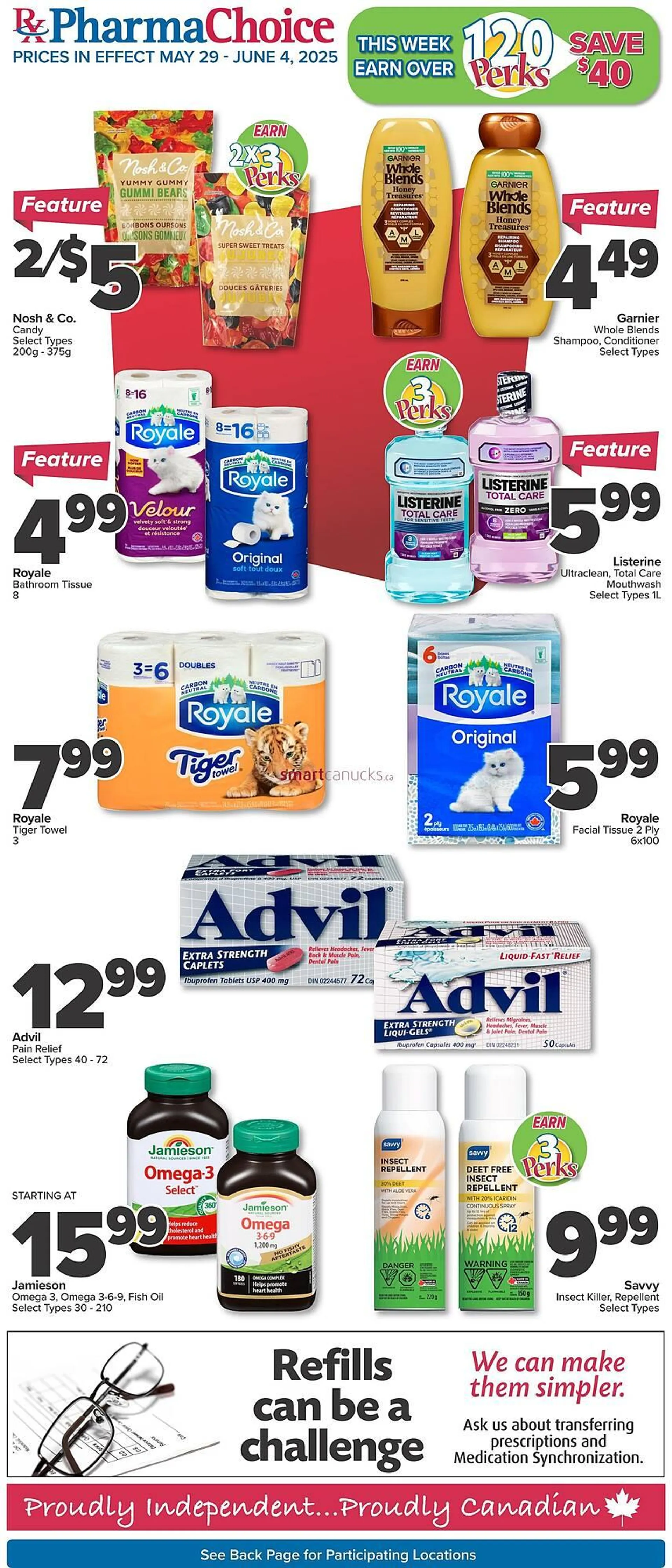 PharmaChoice flyer from May 29 to June 4 2025 - flyer page 1