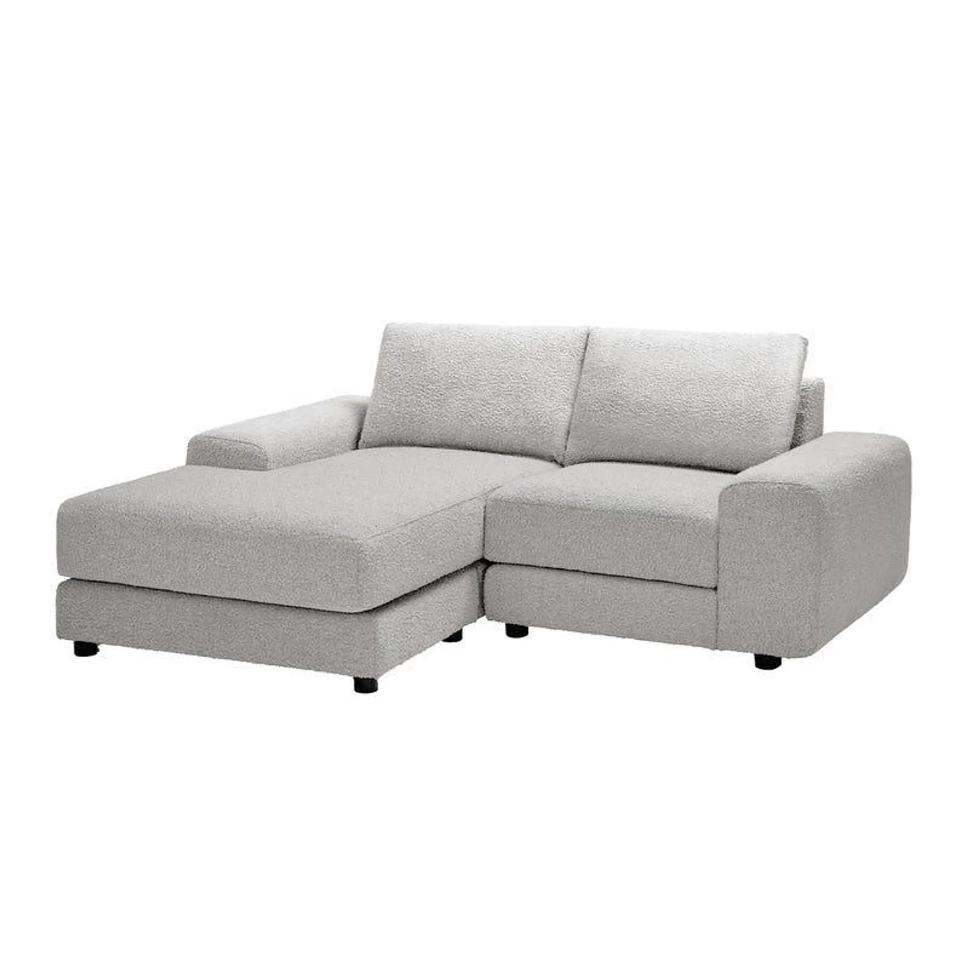 Causeuse modulaire avec chaise longue à gauche - 2 mcx