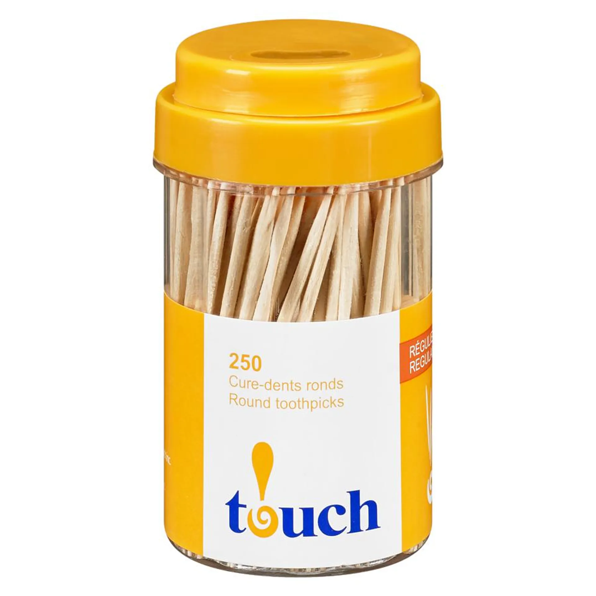 Natural Toothpicks Jar
