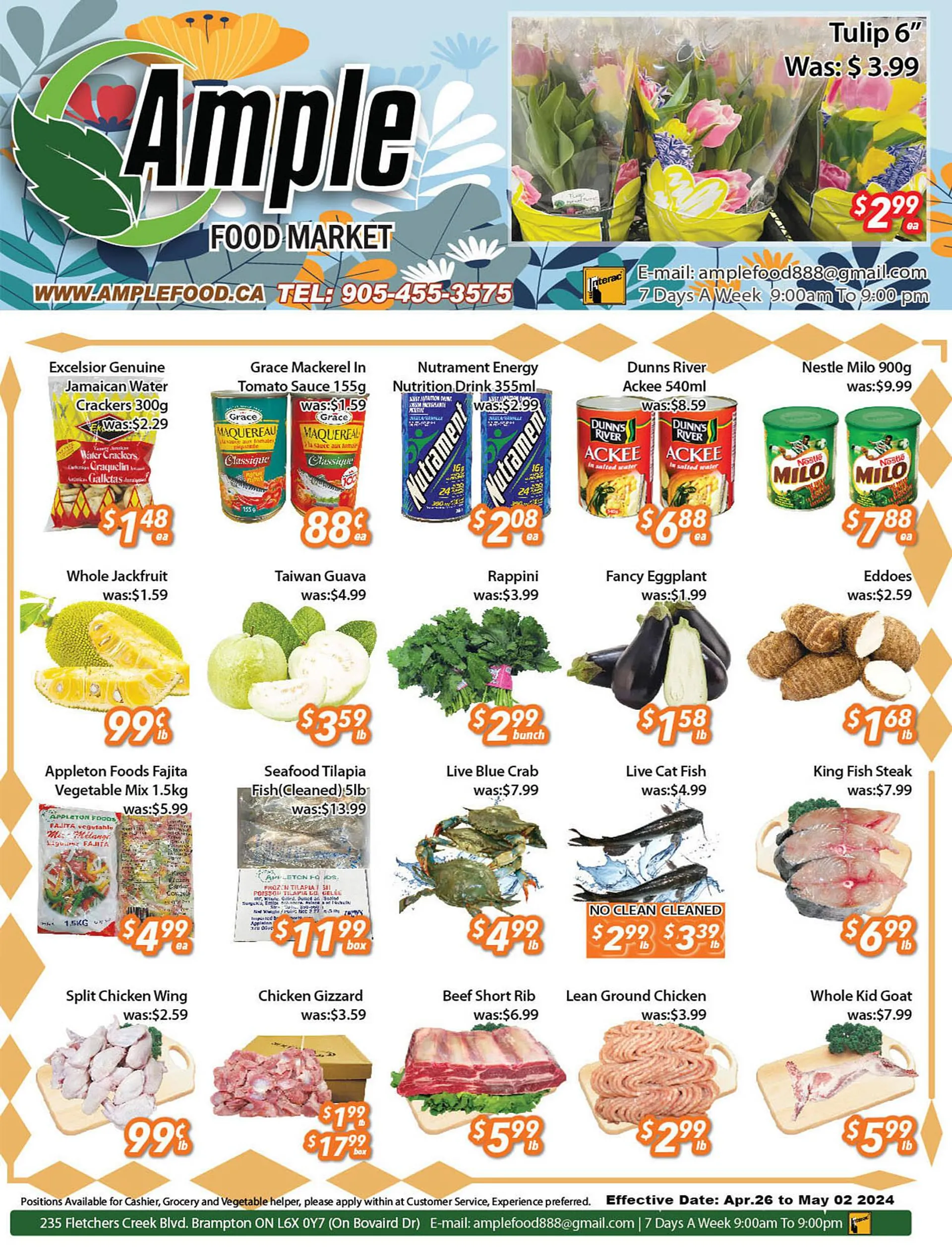 Ample Food Market flyer - 1
