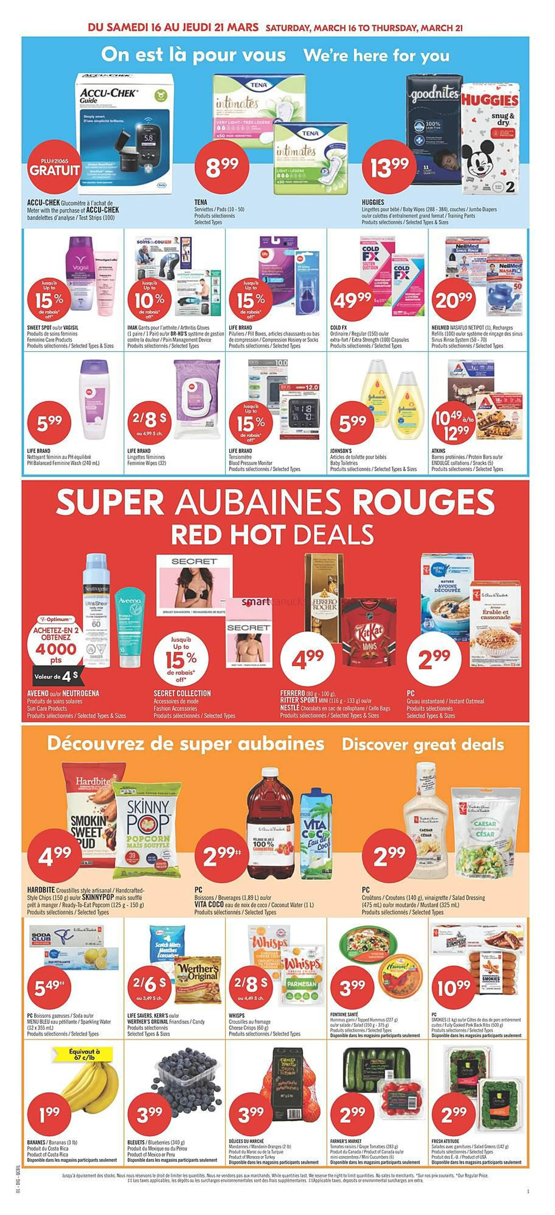 Shoppers Drug Mart flyer from March 15 to March 17 2024 - flyer page 13