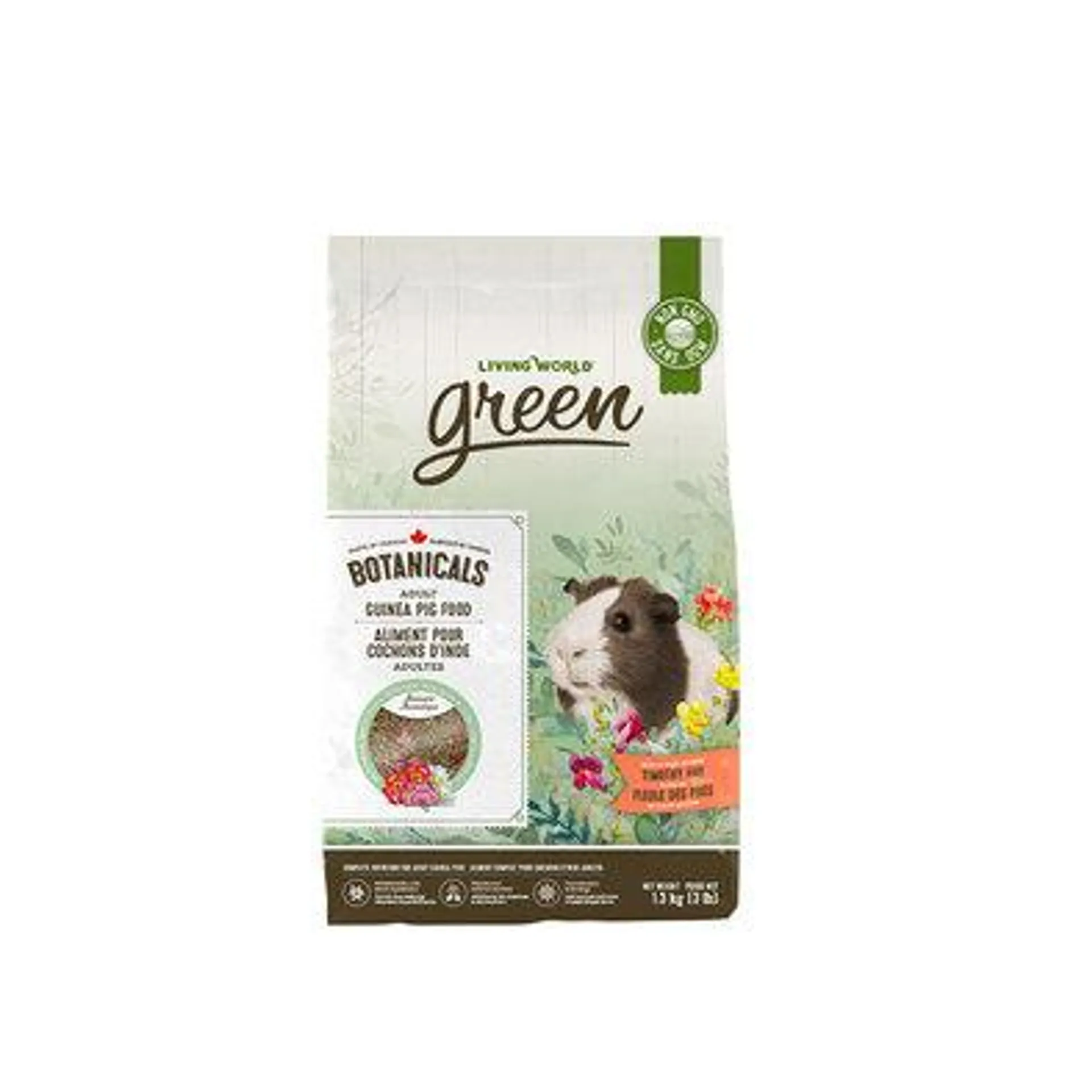 Living World Green, Green Botanicals Adult Guinea Pig Food