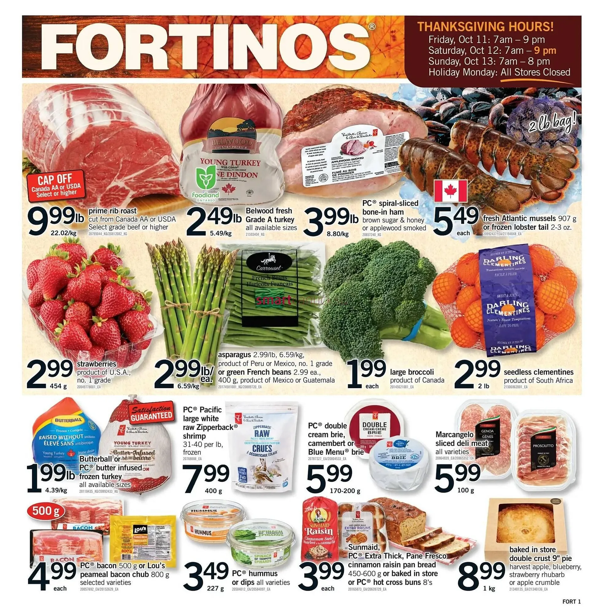 Fortinos flyer from October 10 to October 16 2024 - flyer page 1