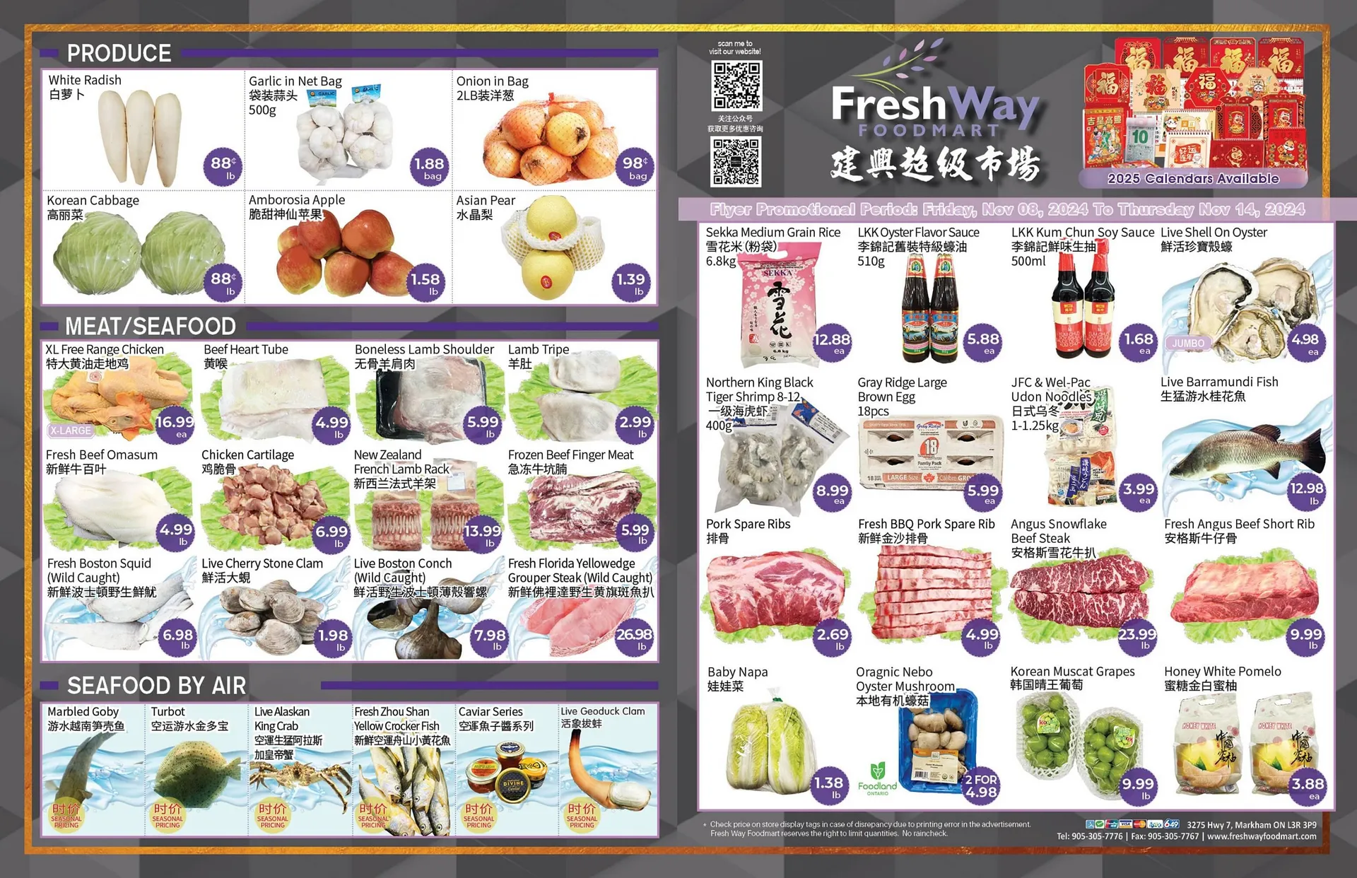 FreshWay Foodmart flyer - 1