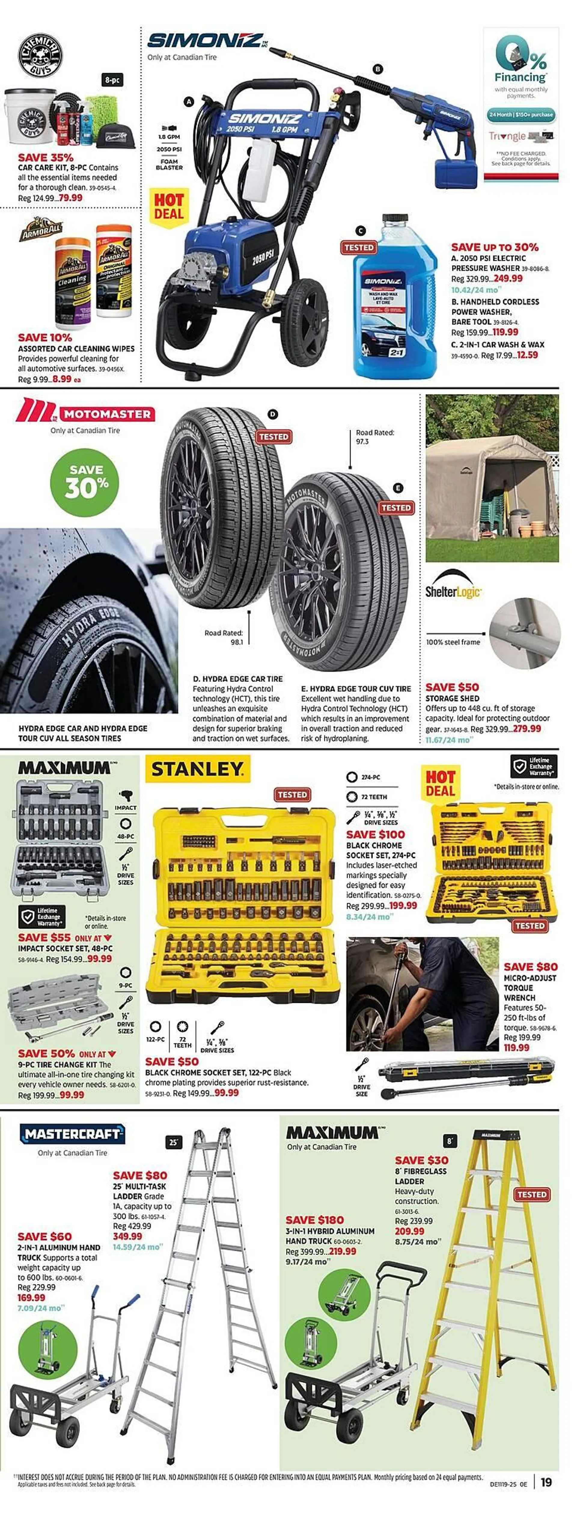 Canadian Tire flyer from May 2 to May 22 2025 - flyer page 19