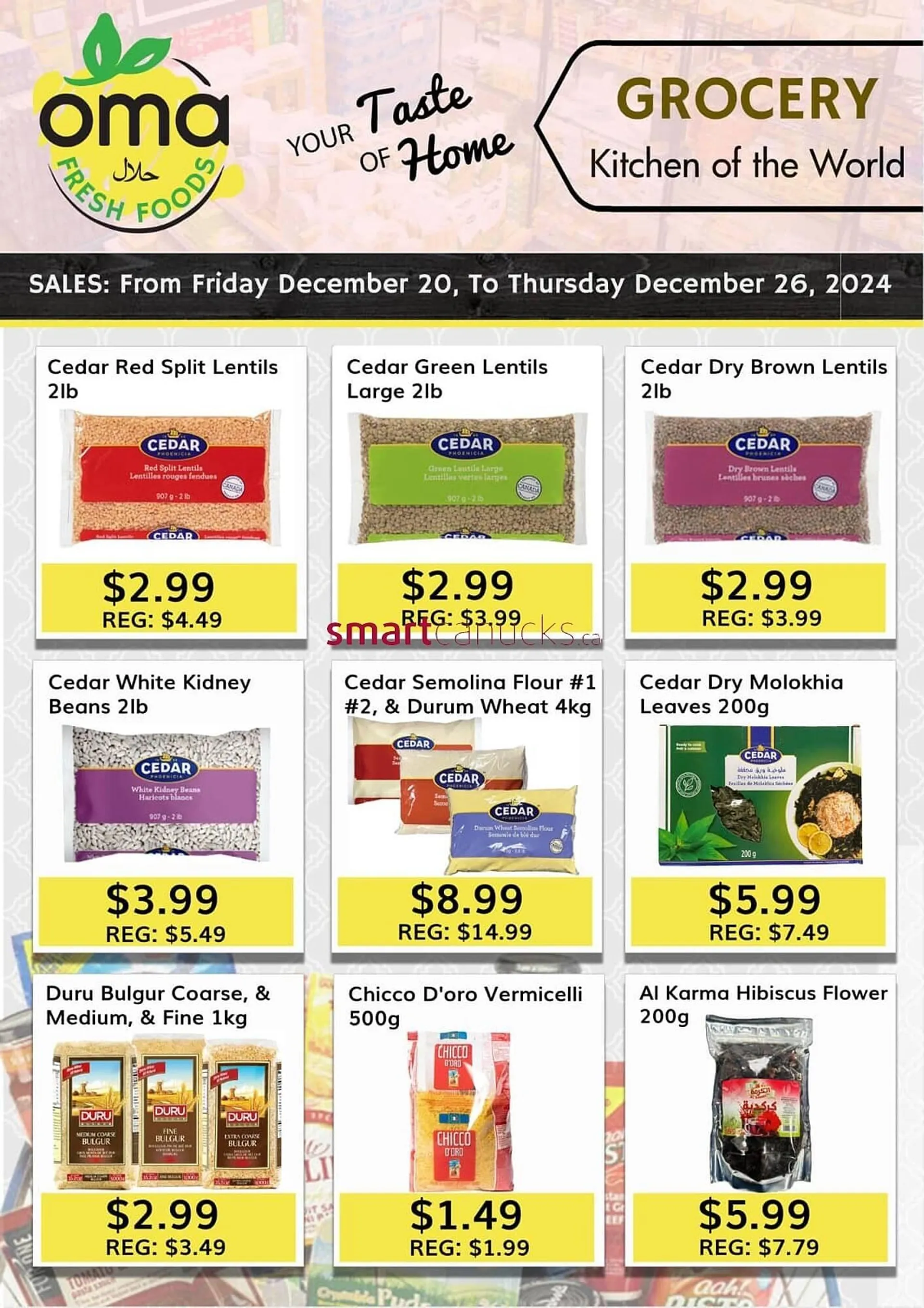 Oma Fresh Foods flyer from December 20 to December 26 2024 - flyer page 3