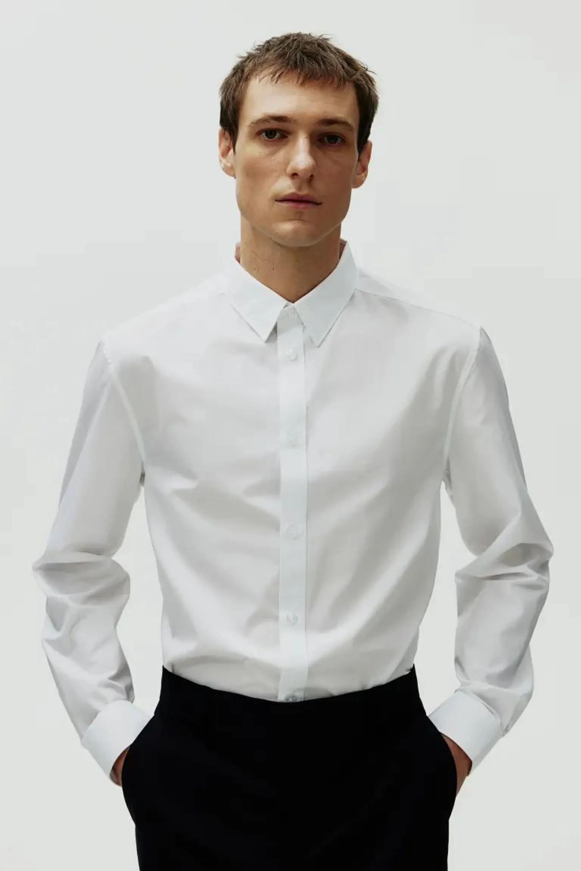 Slim Fit Easy-iron Shirt