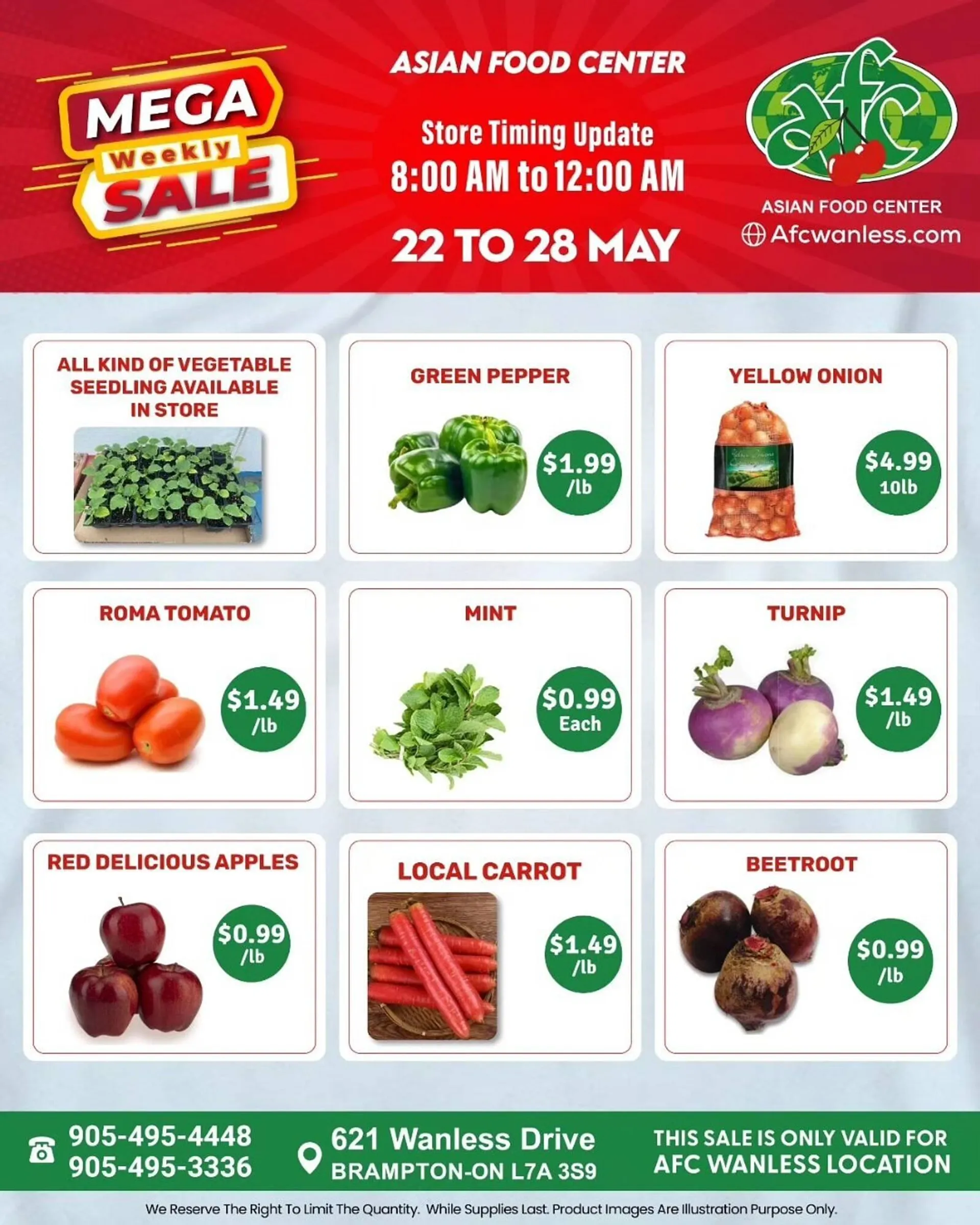 Asian Food Centre flyer - 1