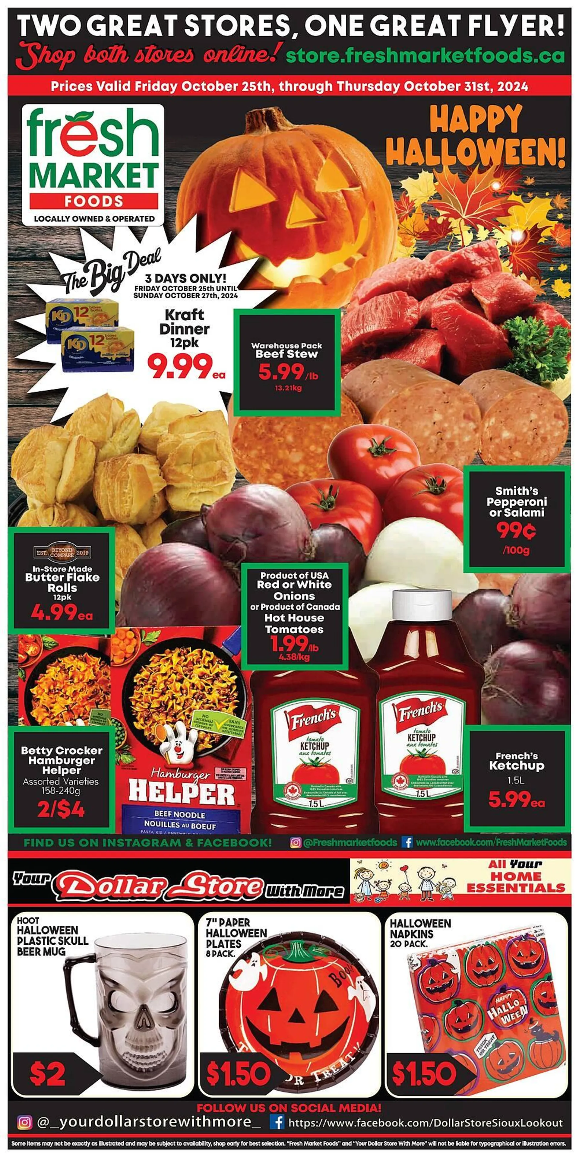 Fresh Market Foods flyer - 1