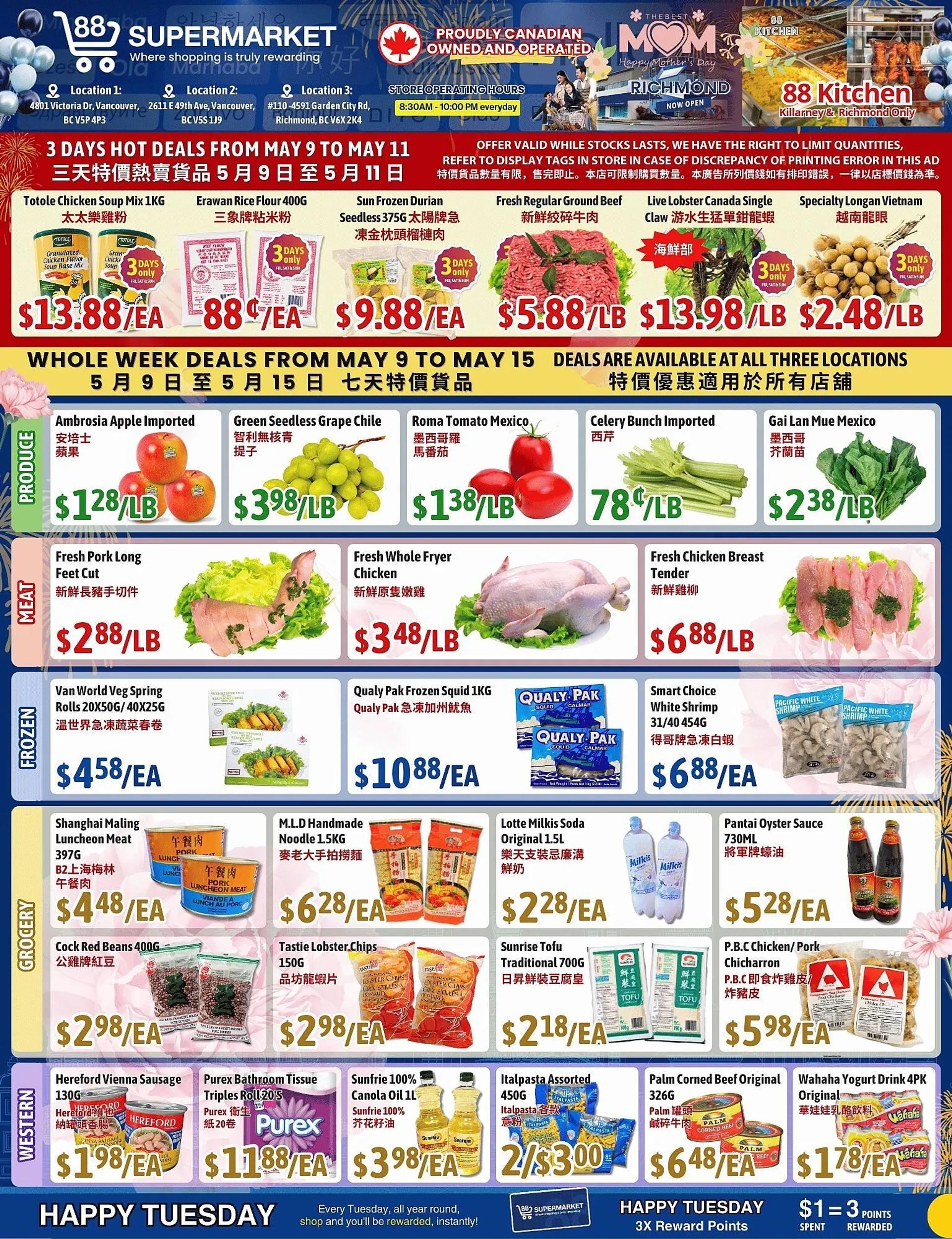 88 Supermarket flyer - 1