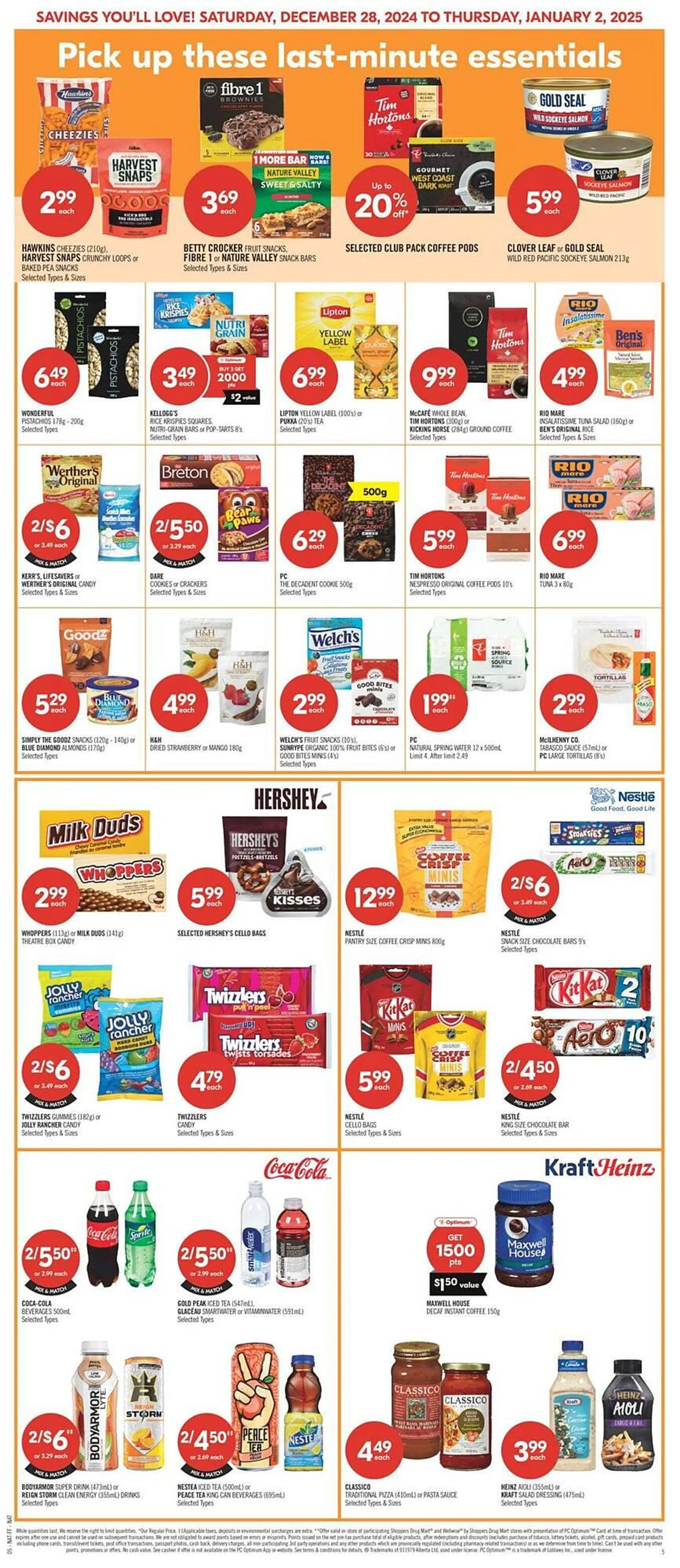 Shoppers Drug Mart flyer from December 28 to January 6 2025 - flyer page 11