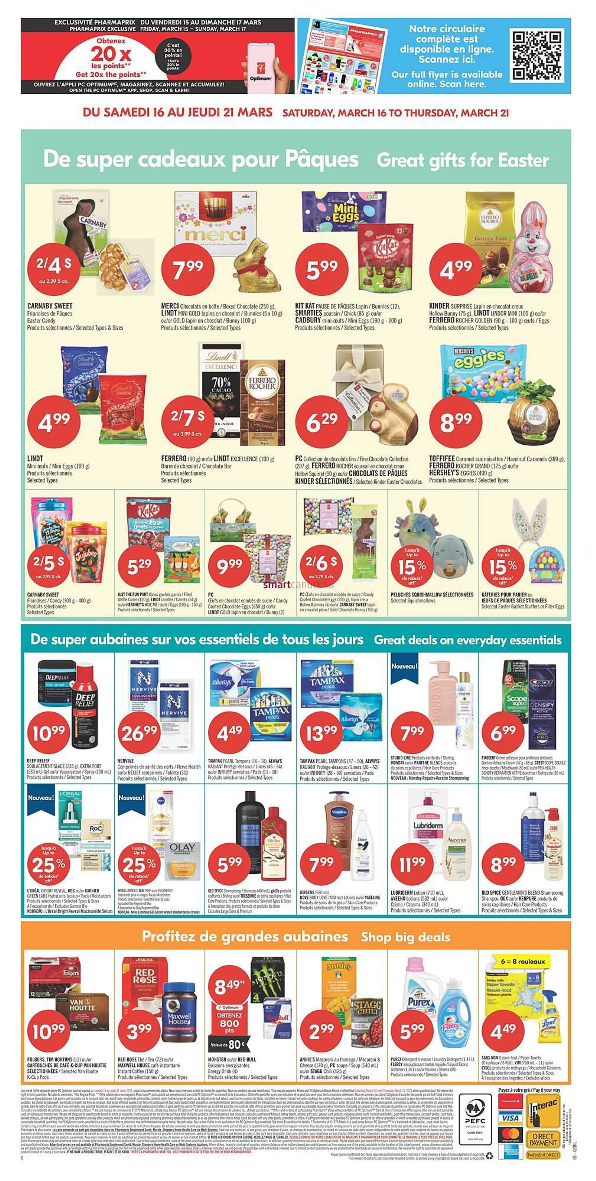 Shoppers Drug Mart flyer from March 15 to March 17 2024 - flyer page 15