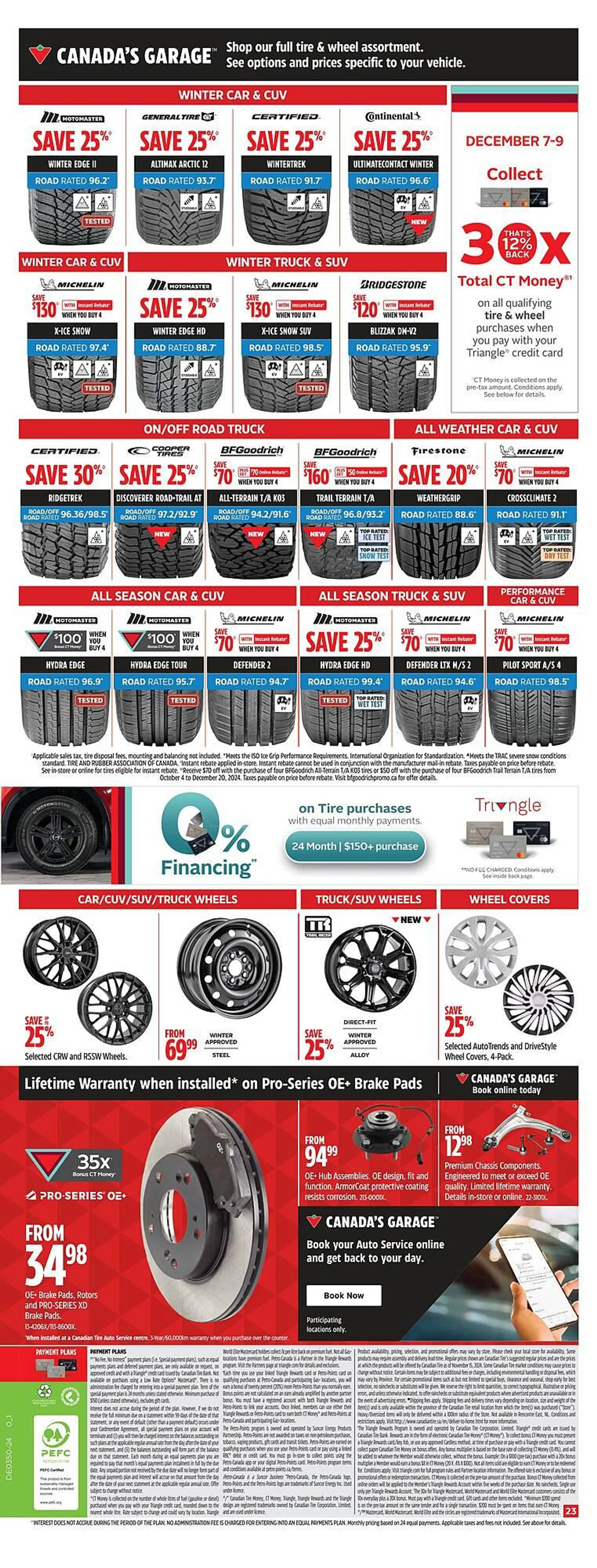 Canadian Tire flyer from December 5 to December 18 2024 - flyer page 23