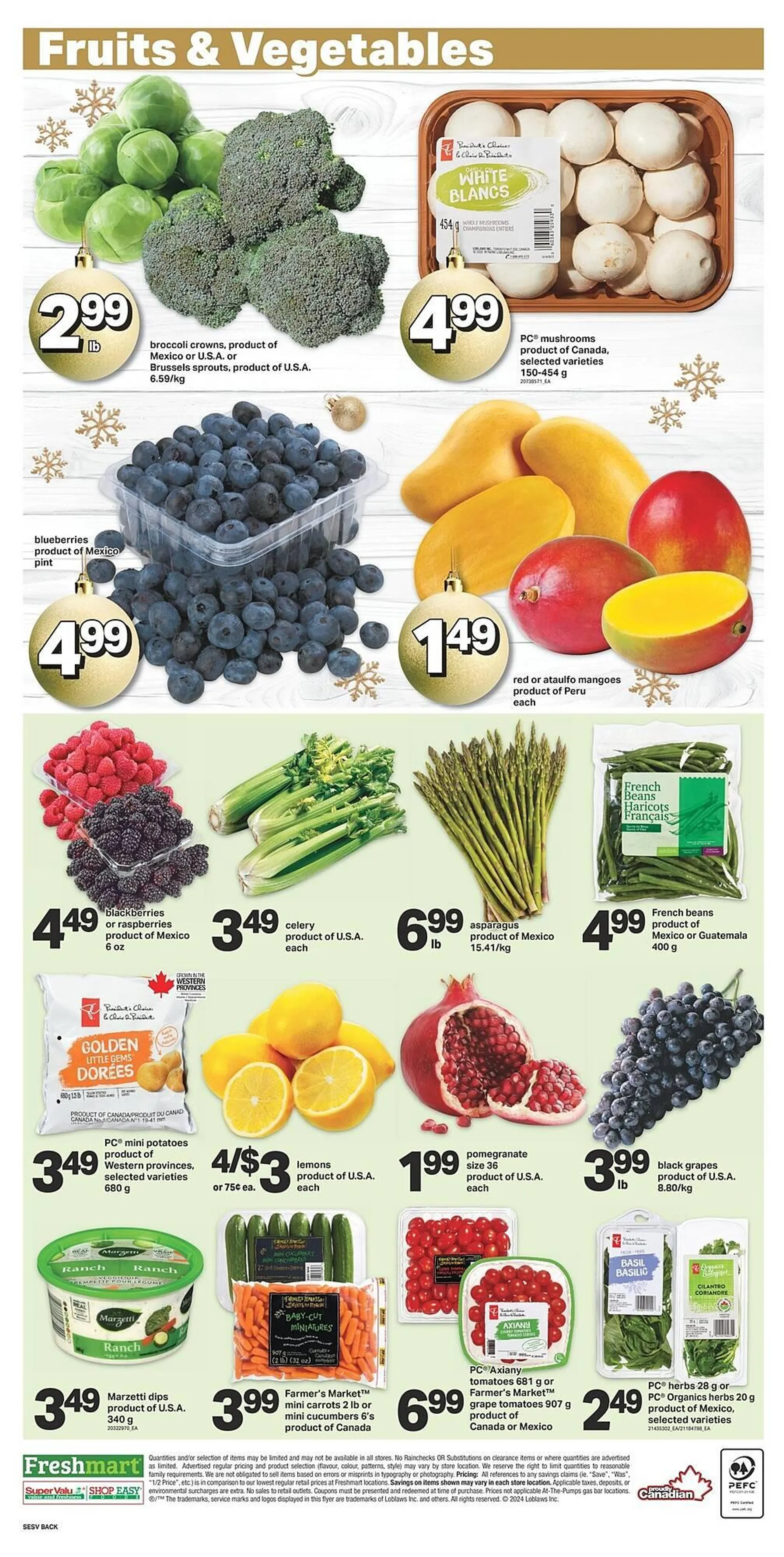 Freshmart flyer from December 18 to December 24 2024 - flyer page 7