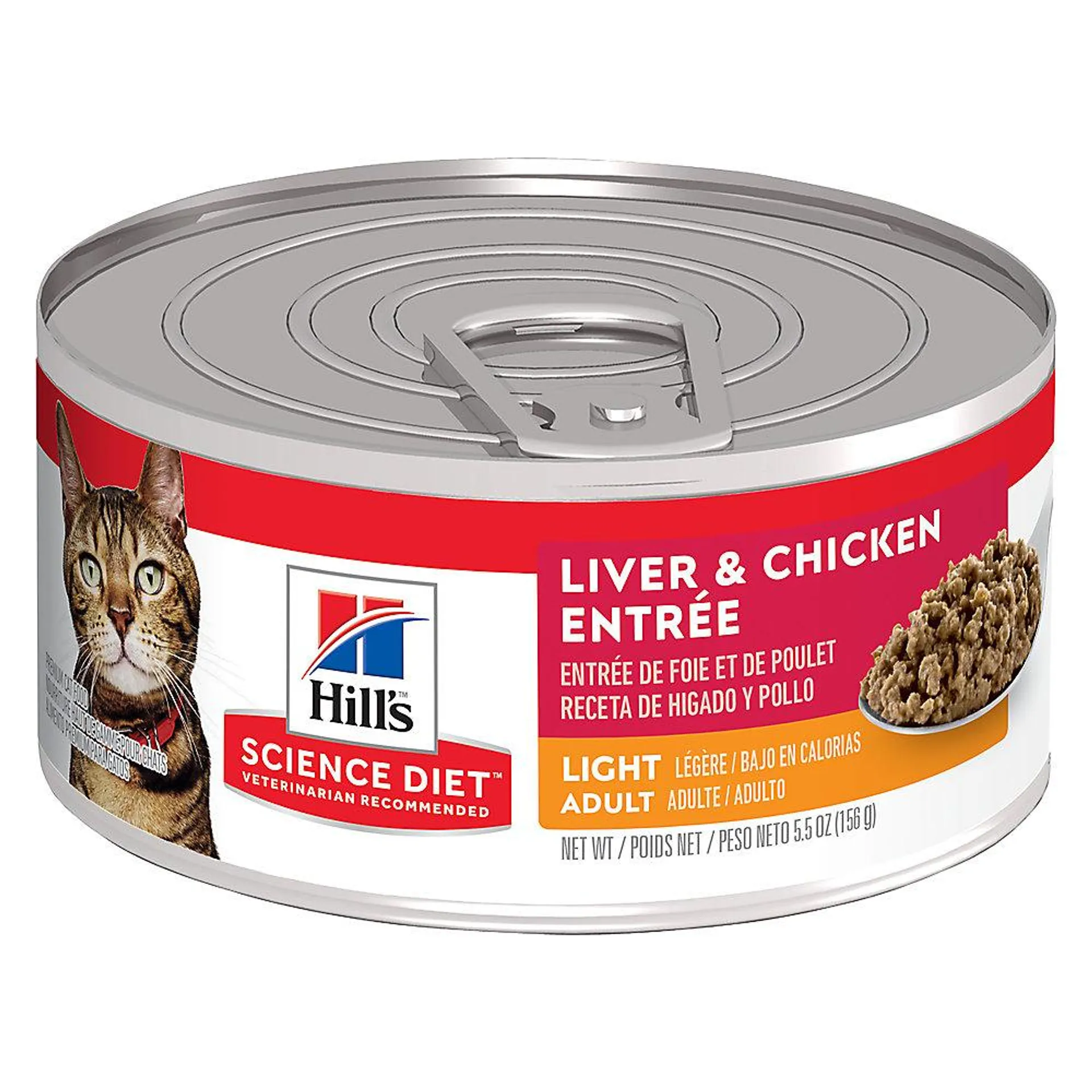 Hill's® Science Diet® Light Adult Wet Cat Food - Minced, 5.5 oz