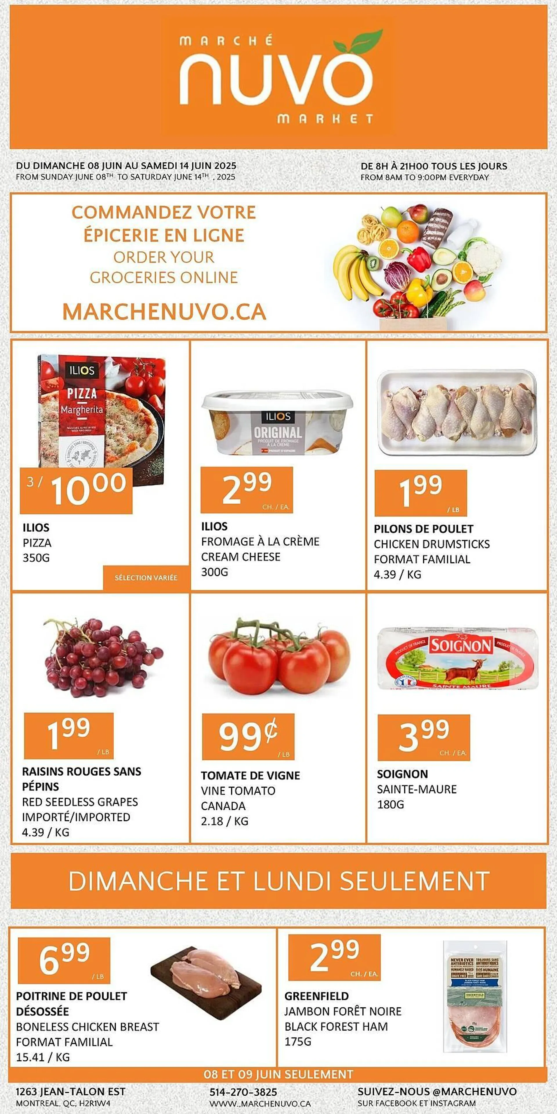 Marche Nuvo flyer from June 8 to June 15 2025 - flyer page 1
