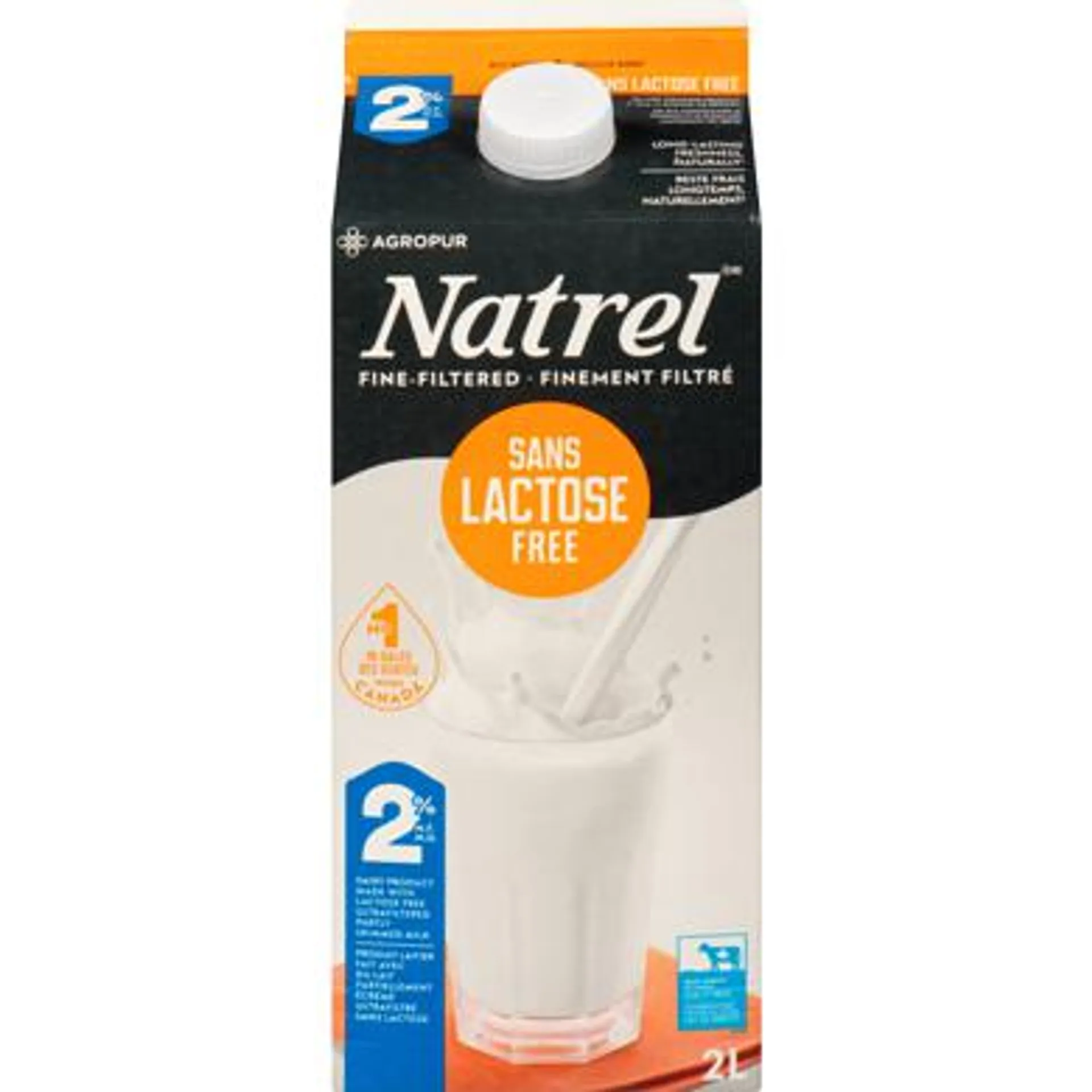 Produit laitier sans lactose 2% (2L)