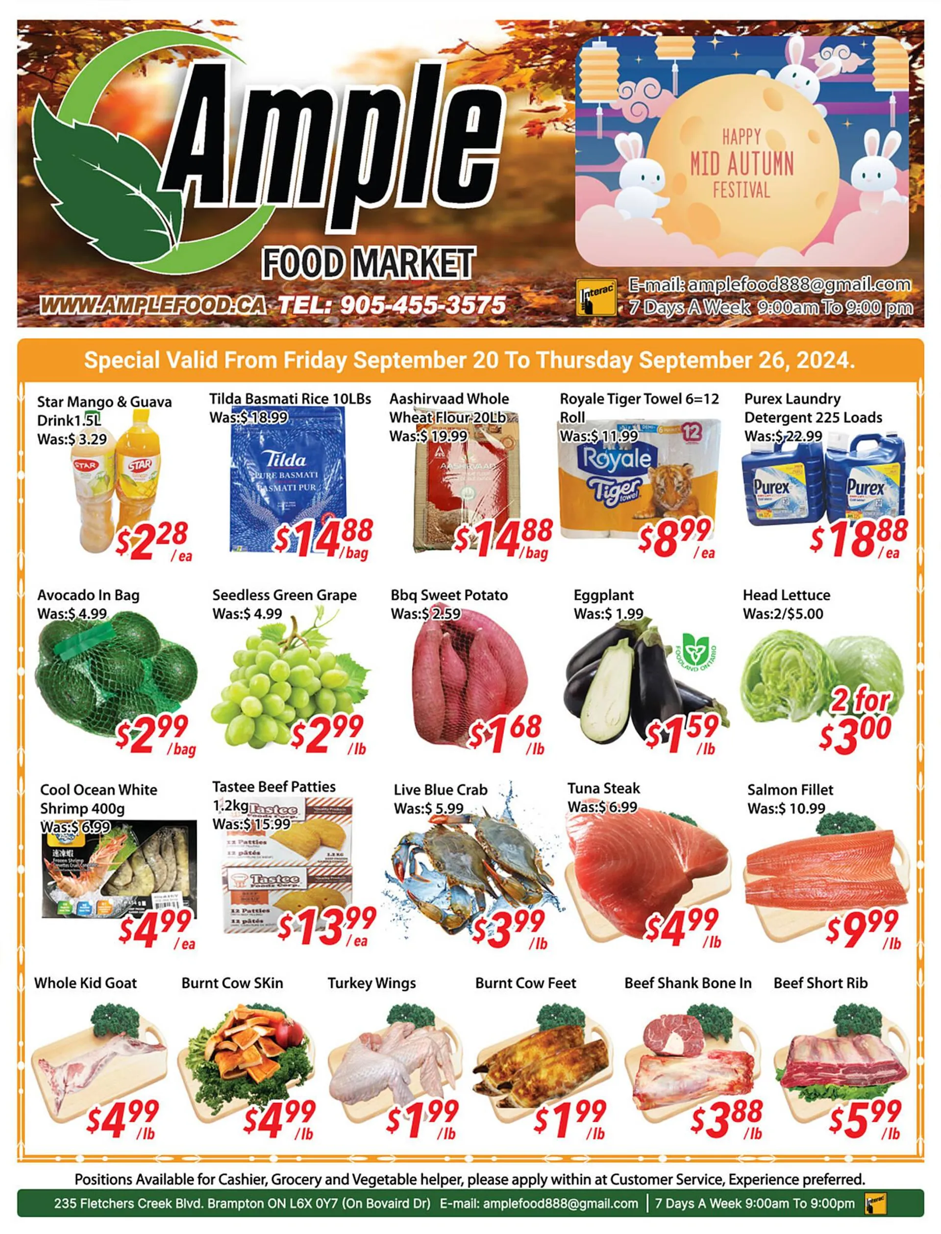 Ample Food Market flyer - 1