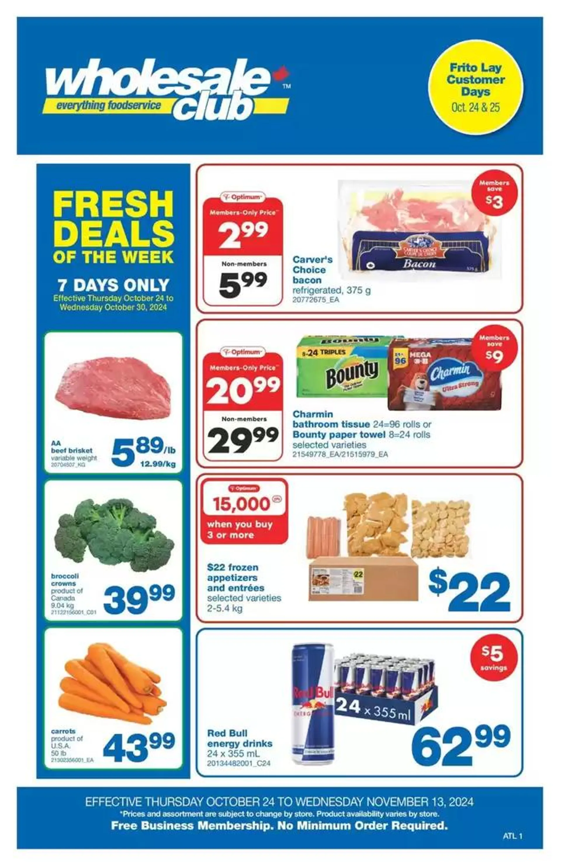 Wholesale Club Weekly ad from October 24 to November 13 2024 - flyer page 3