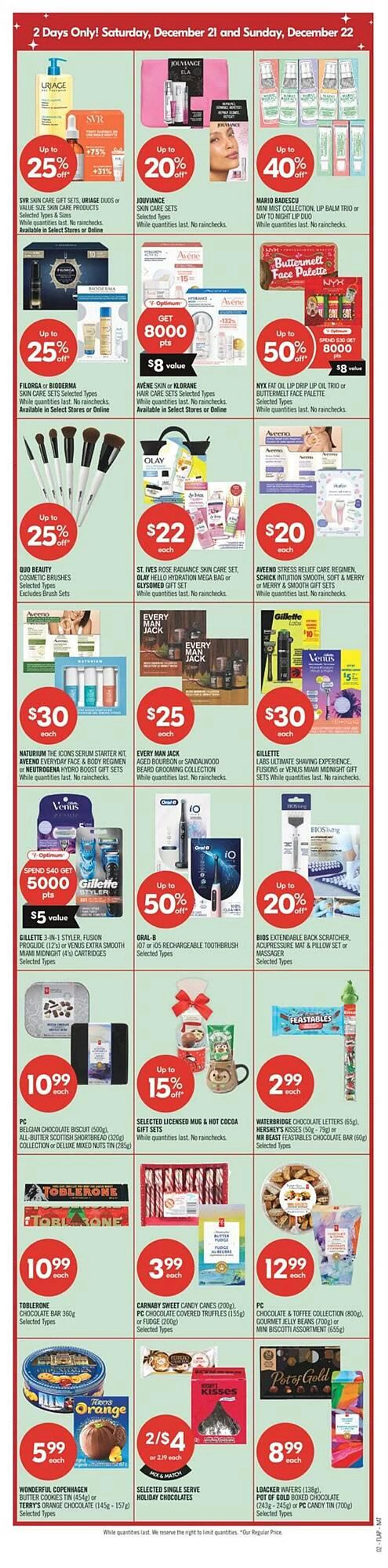 Shoppers Drug Mart flyer from December 19 to December 26 2024 - flyer page 3