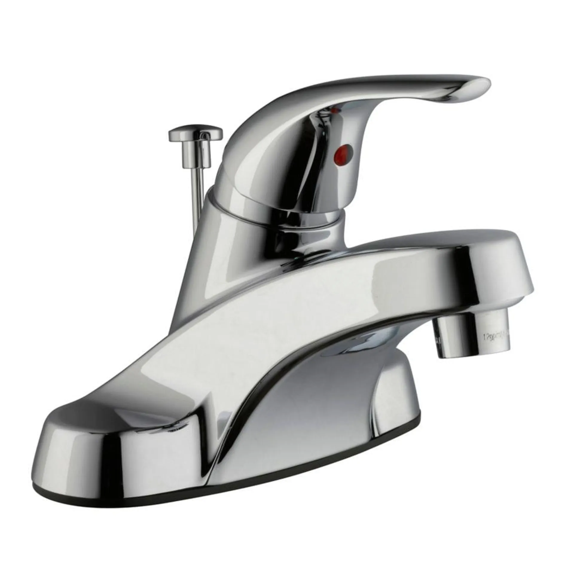 Aragon 4 inch Centerset Single Handle Bathroom Faucet in Chrome