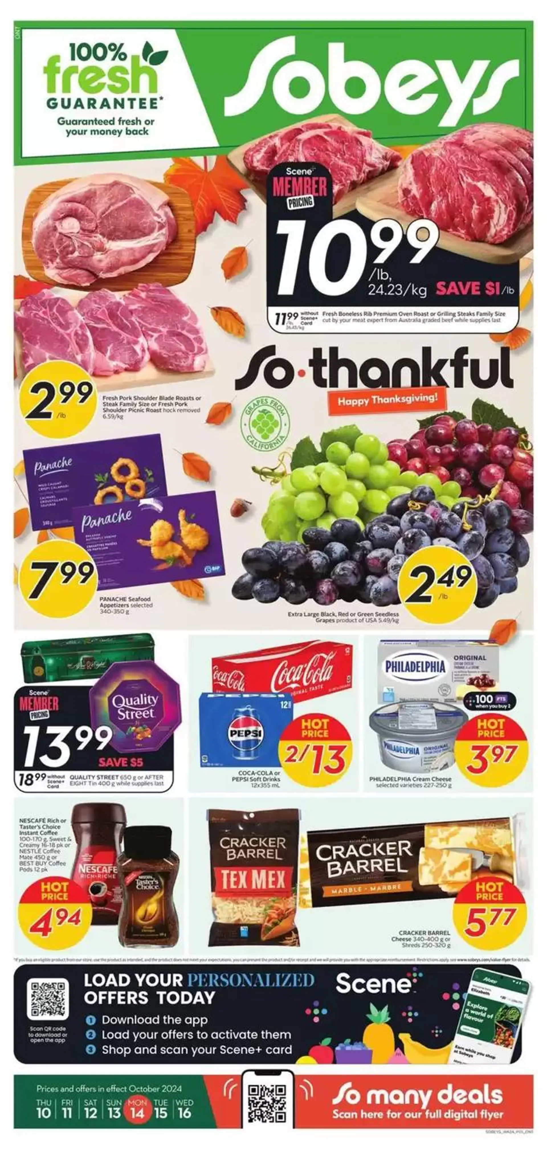 Sobeys Weekly ad - 1