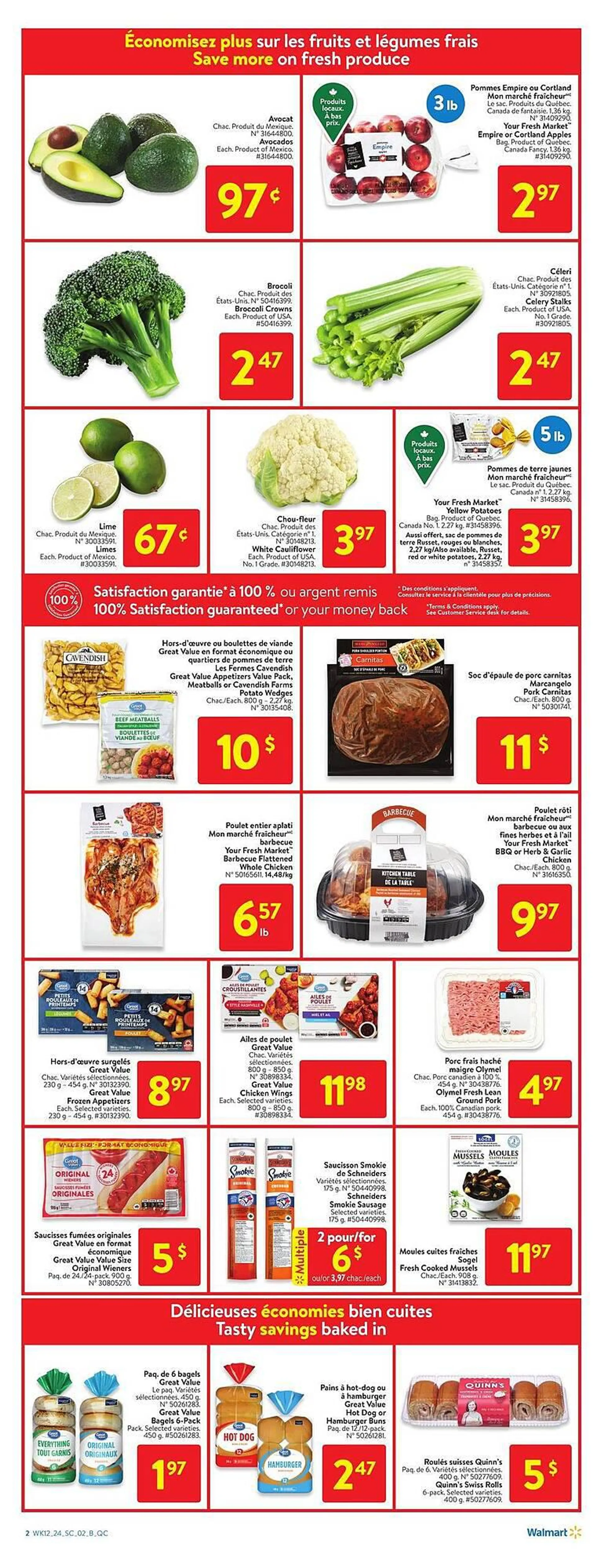 Walmart flyer from April 10 to April 23 2024 - flyer page 3