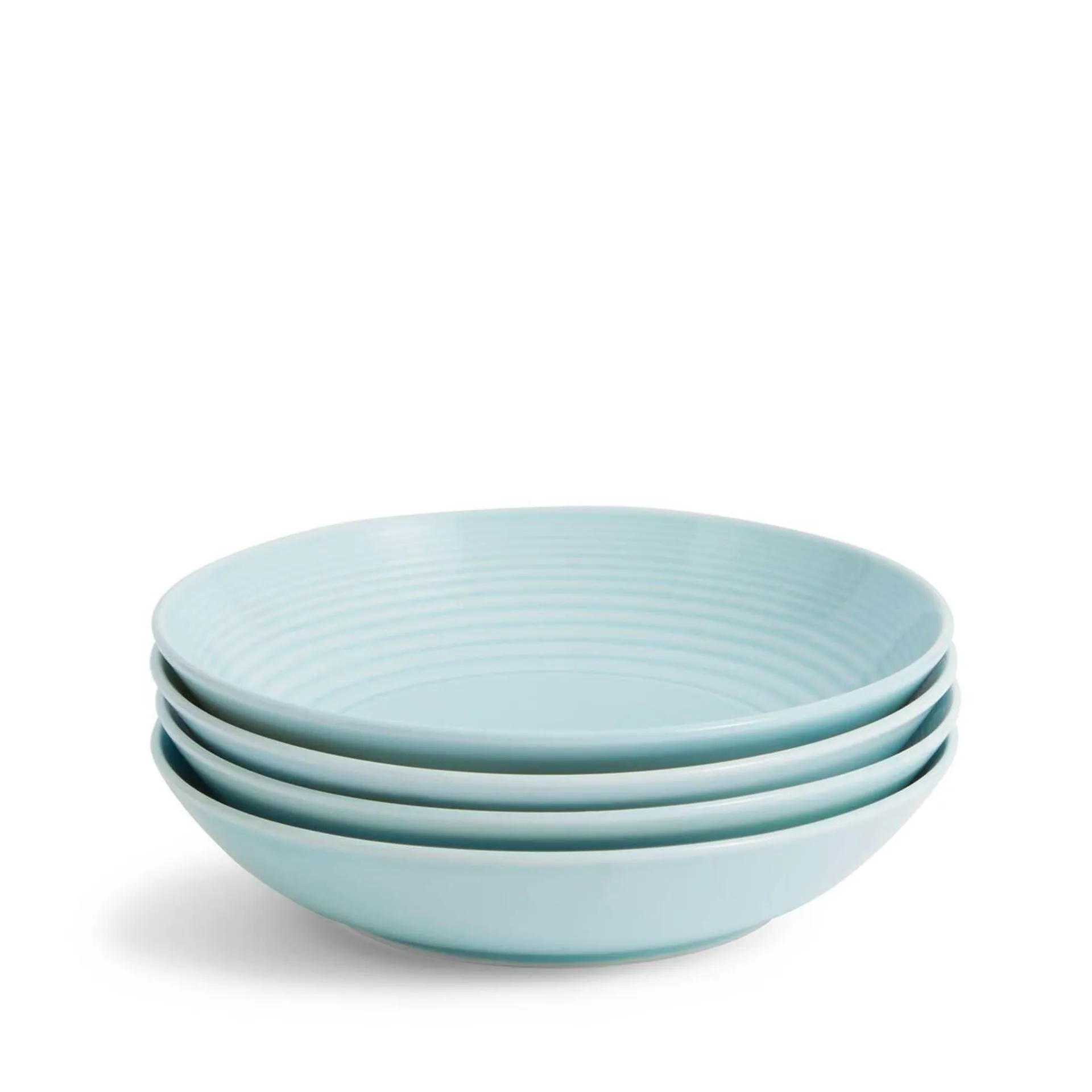 Blue Pasta Bowls (Set of 4)