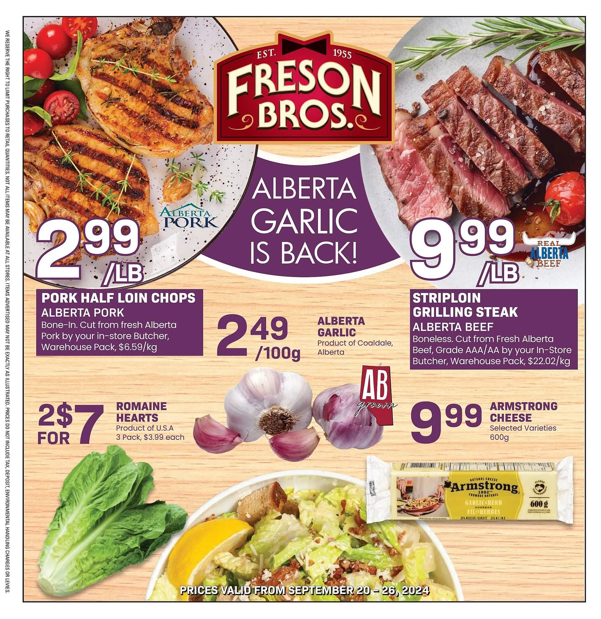 Freson Bros flyer - 1