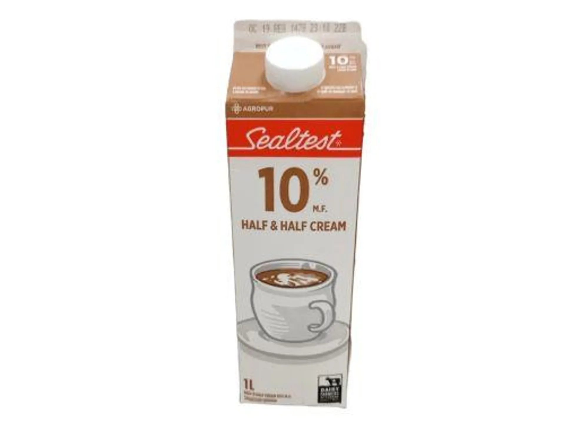 Sealtest 10% Halh & Half Cream 1l