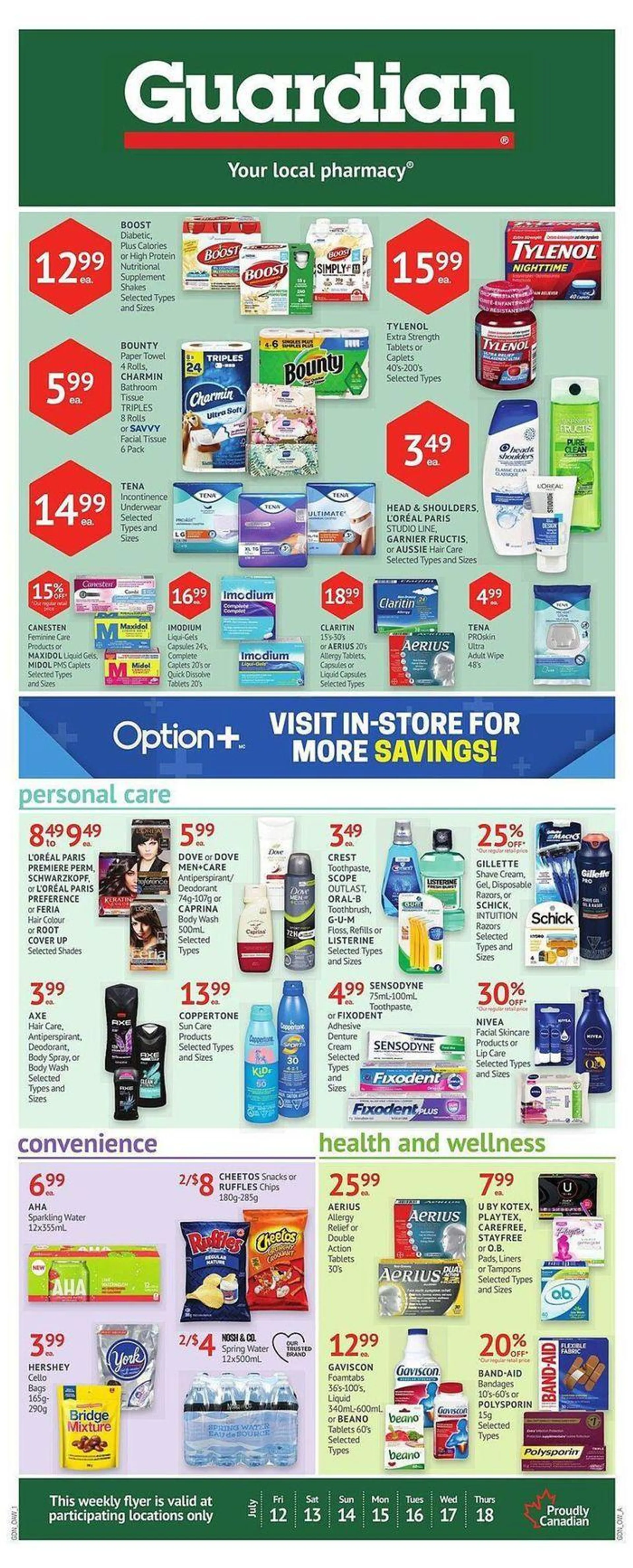 Guardian Pharmacy weekly flyer - 1