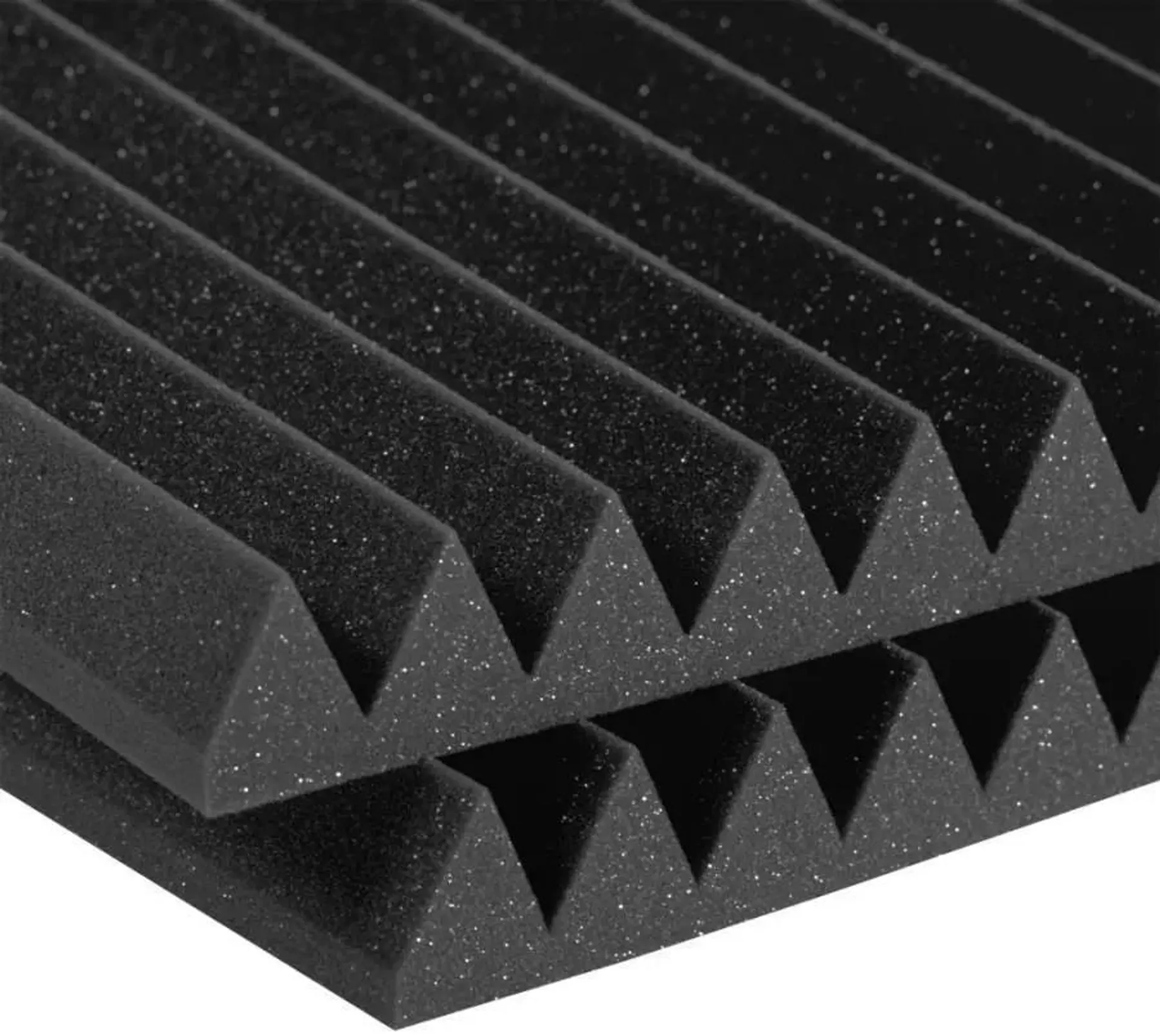 Studiofoam 2 inch Deep Wedge (12 Pack) - Charcoal