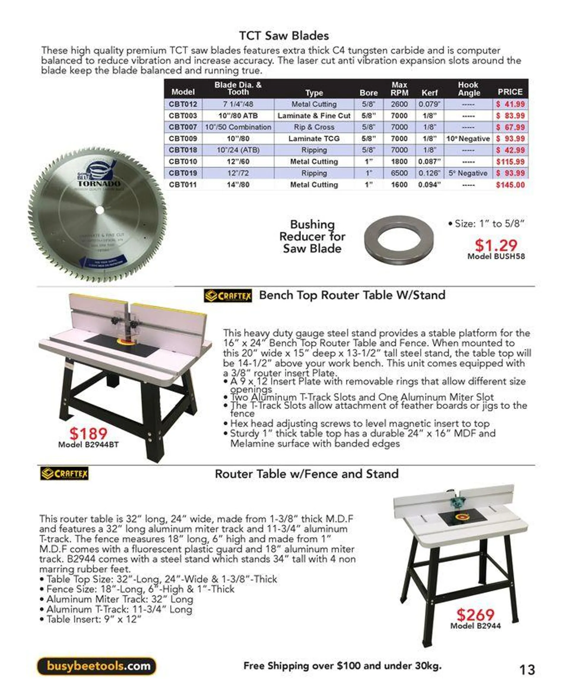 TORNADO ROUTER BIT & ACCESSORIES CATALOGUE from June 3 to June 17 2024 - flyer page 13