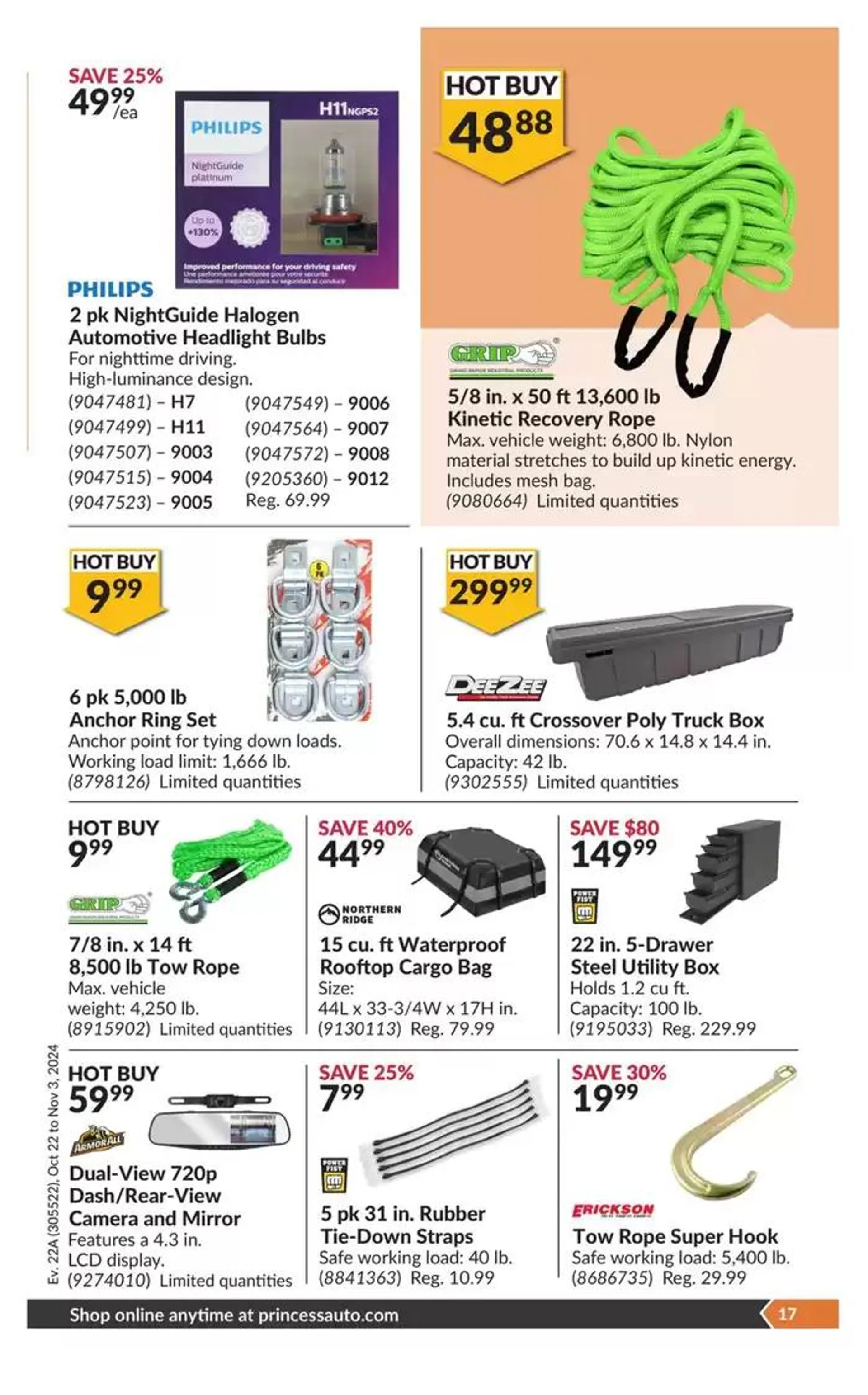 National Sale from October 22 to November 3 2024 - flyer page 22